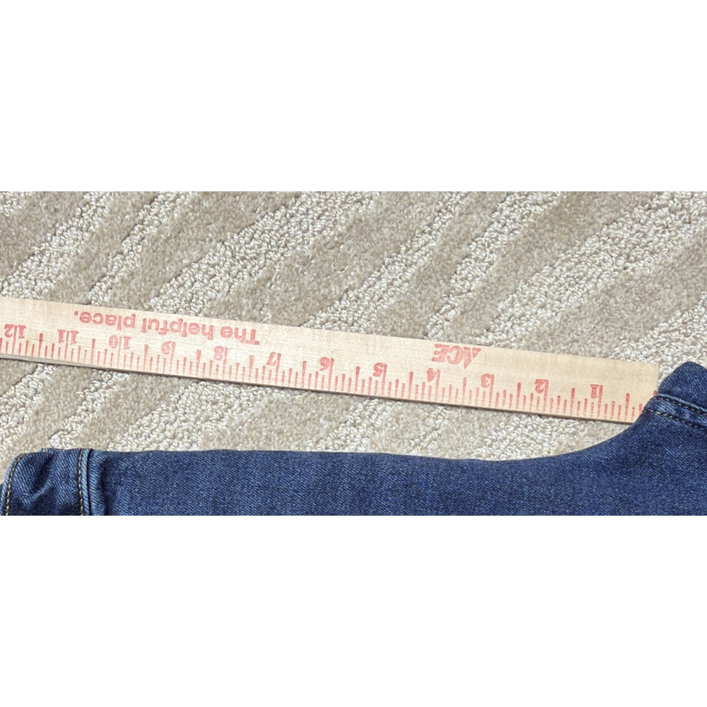 Old Navy Jeans Womens 2 Blue Denim Higher High Rise Flare Medium Wash Stretch