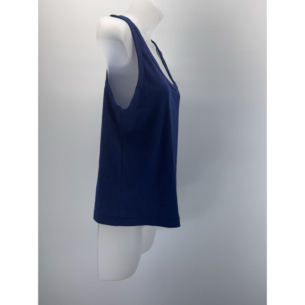 Universal Thread Ribbed Tank Top Women’s Size XXL Stretch Navy Blue