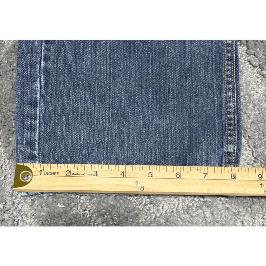 Levis 505 Jeans Mens 36X36 Blue Denim Medium Wash Slim Fit Casual Preppy