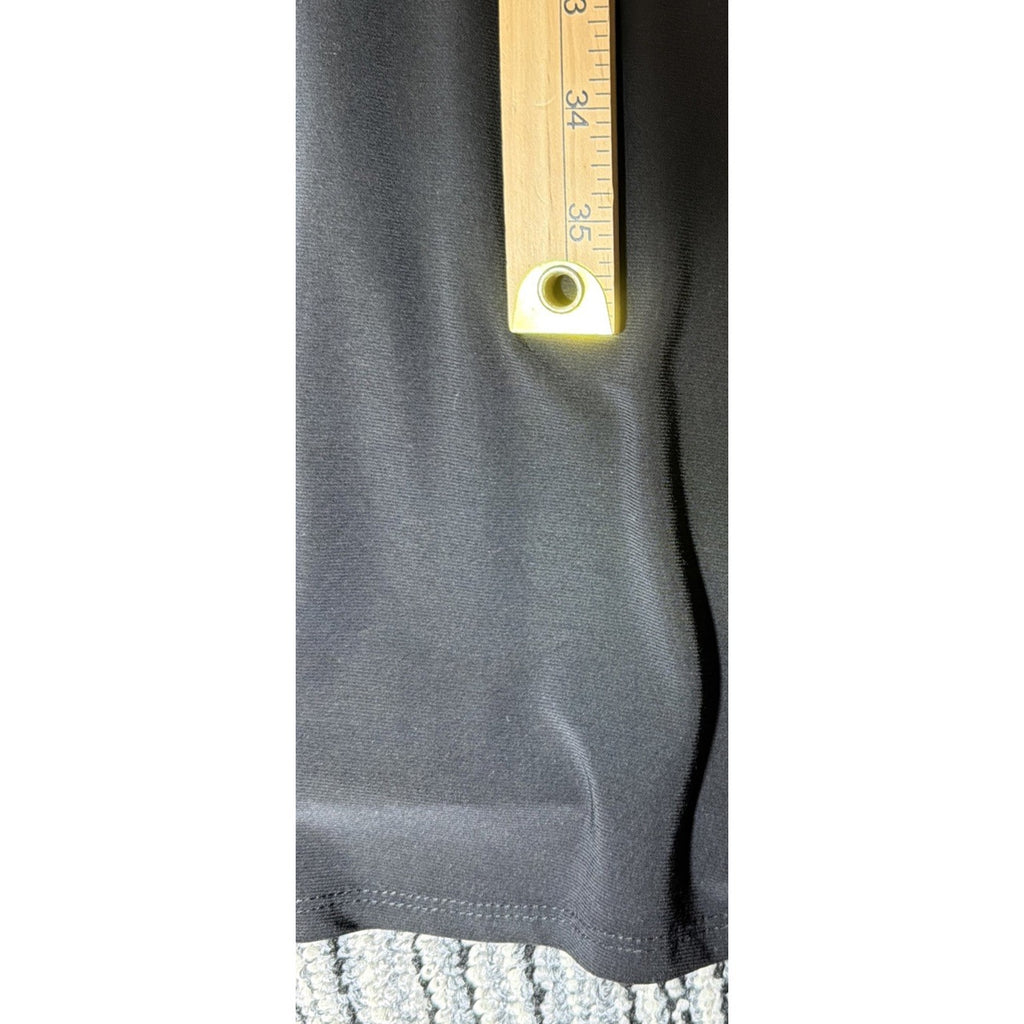 Evan Picone Beautiful V-Neck Ruched Fit & Flare Midi Dress Size 8 Stretch
