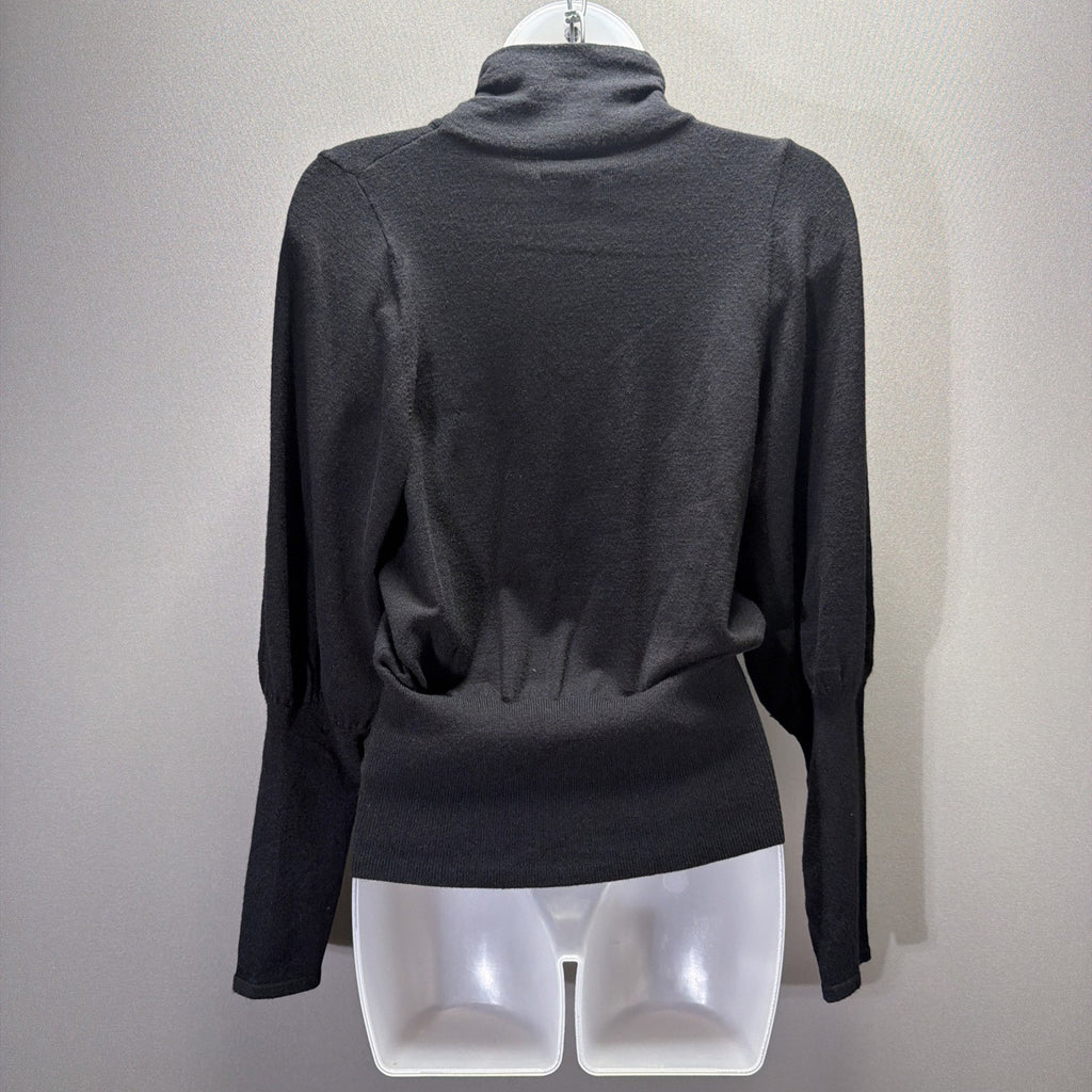 EXPRESS Mock Neck Puff Sleeve Sweater Sz S New With Tags