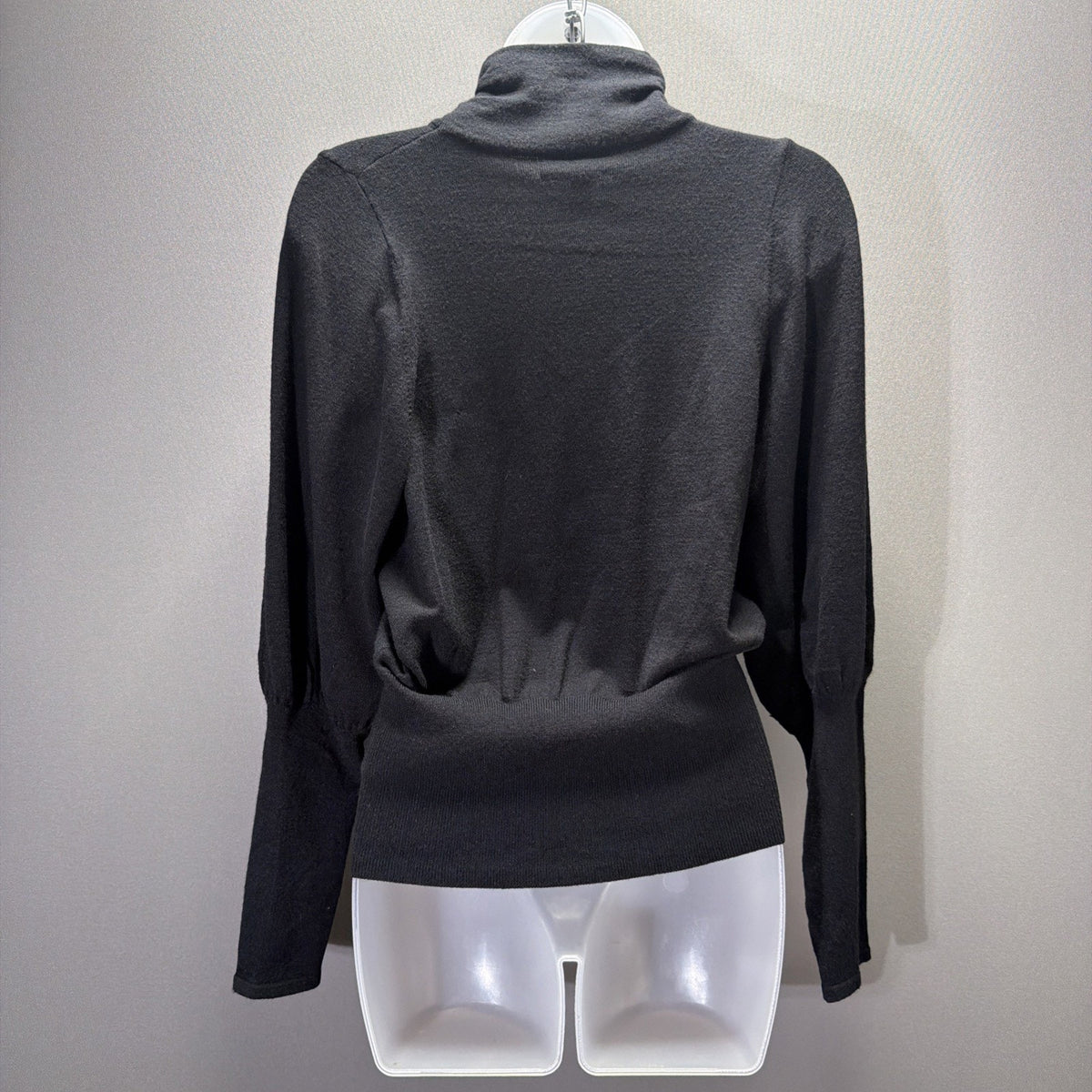 EXPRESS Mock Neck Puff Sleeve Sweater Sz S New With Tags