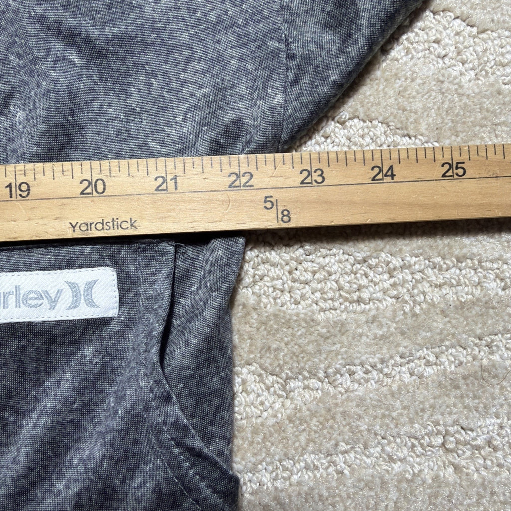 Hurley Hoodie Women XL Stretch Soft Fleece Pullover Gray Lounge Skate Casual
