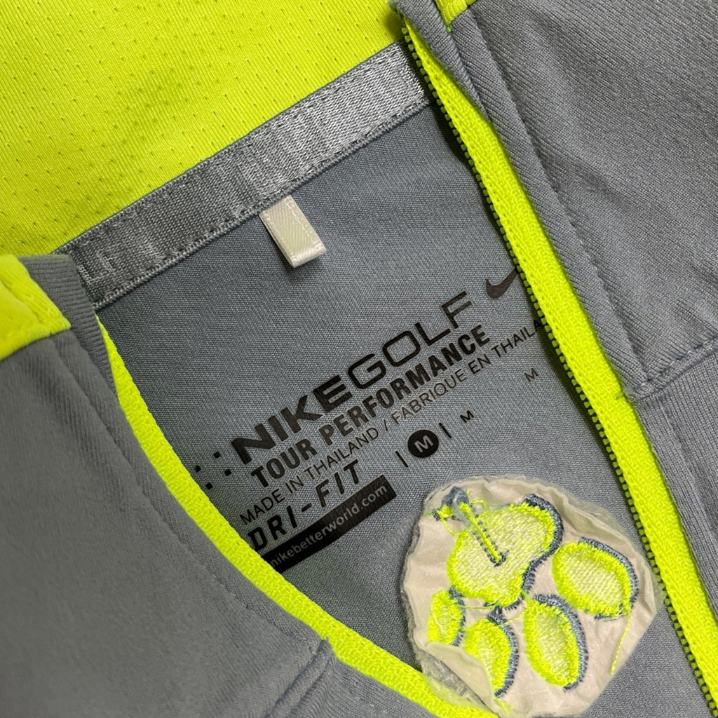 NIKE WOMENS Golf Tour Performance SIZE Medium DRI FIT 1/2 Zip Pull Over