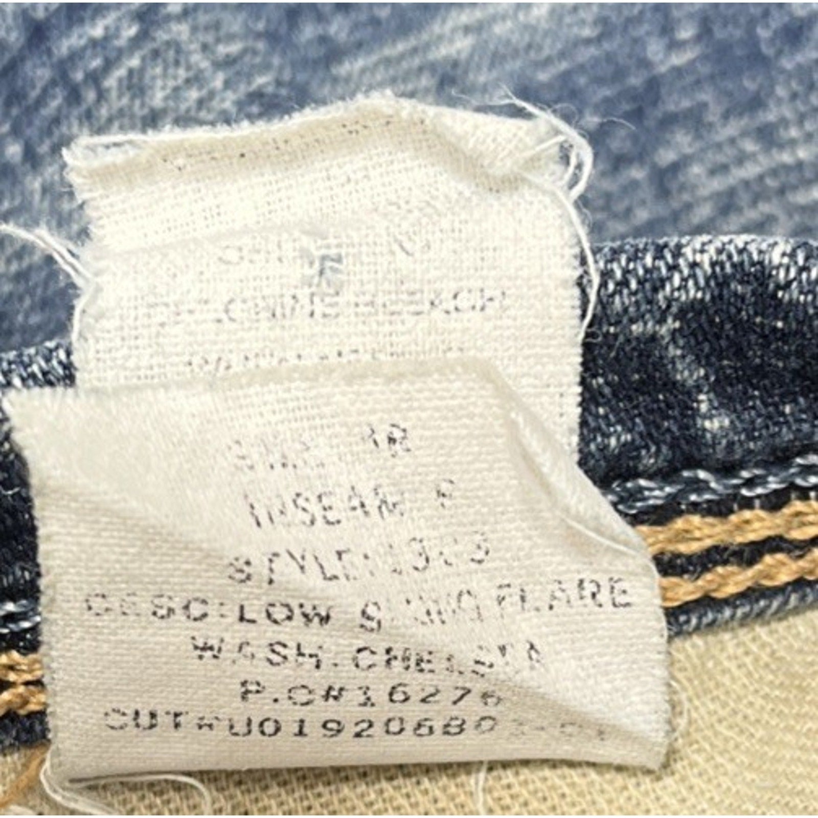 Express jeans size 8 women Precision low slung flare dark wash low rise denim