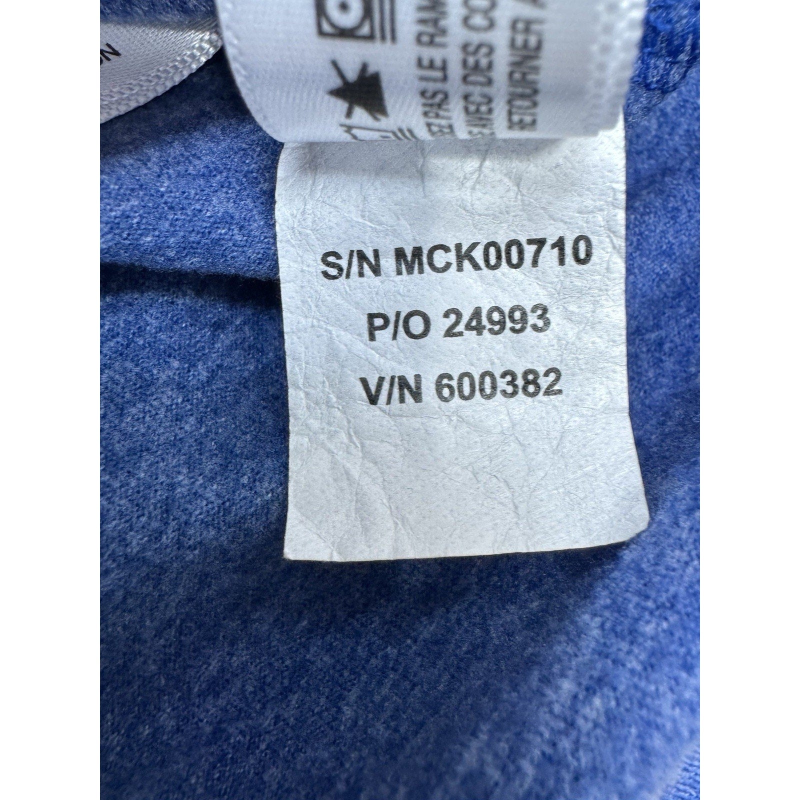 Mets Cutter & Buck Pullover 1/4 Zip Blue Long Sleeve Athletic Drytec Men’s S