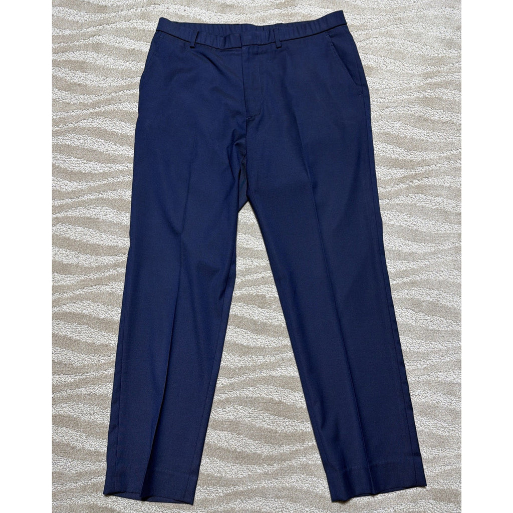 Jos A Banks 1905 Suit Separates Tailored Fit Pant Blue Size 34x30