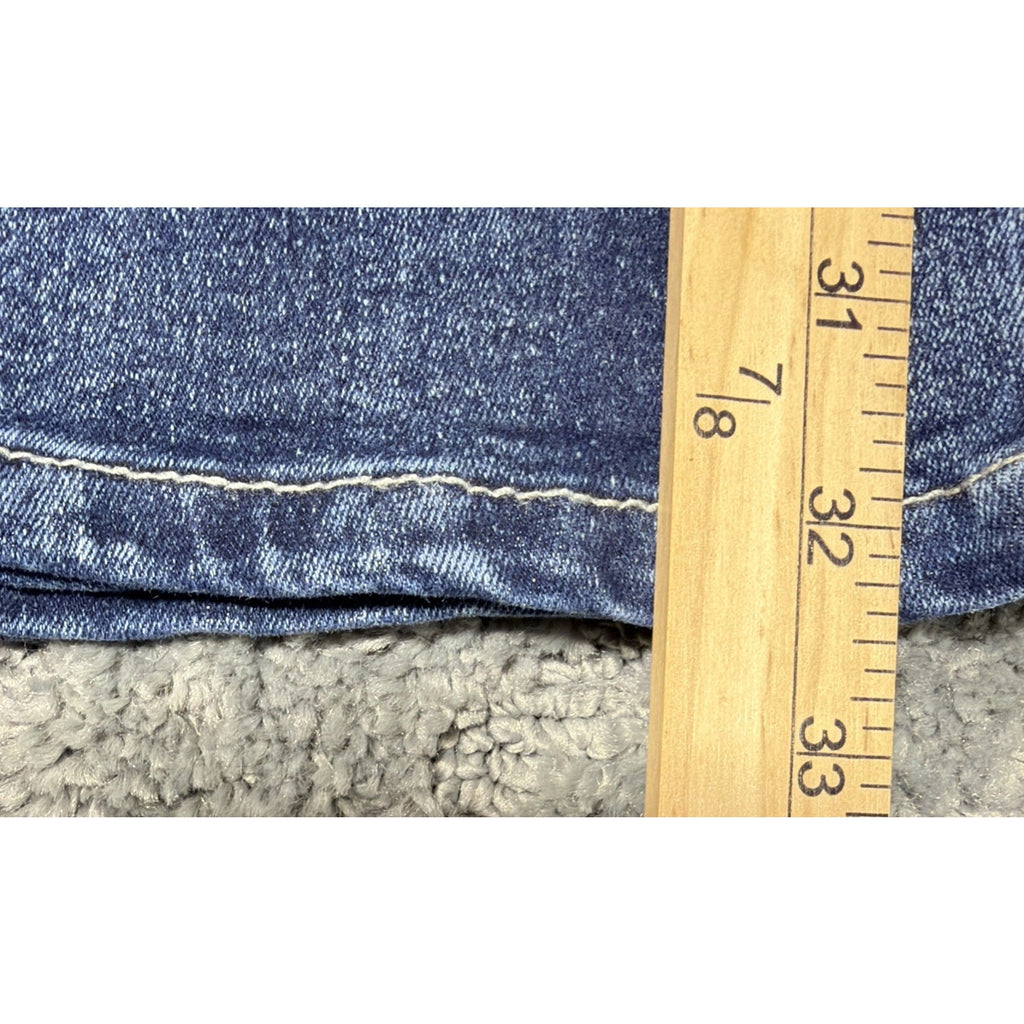 YMI Flare Denim Jeans Womens 7/28x32 Boho Excellent