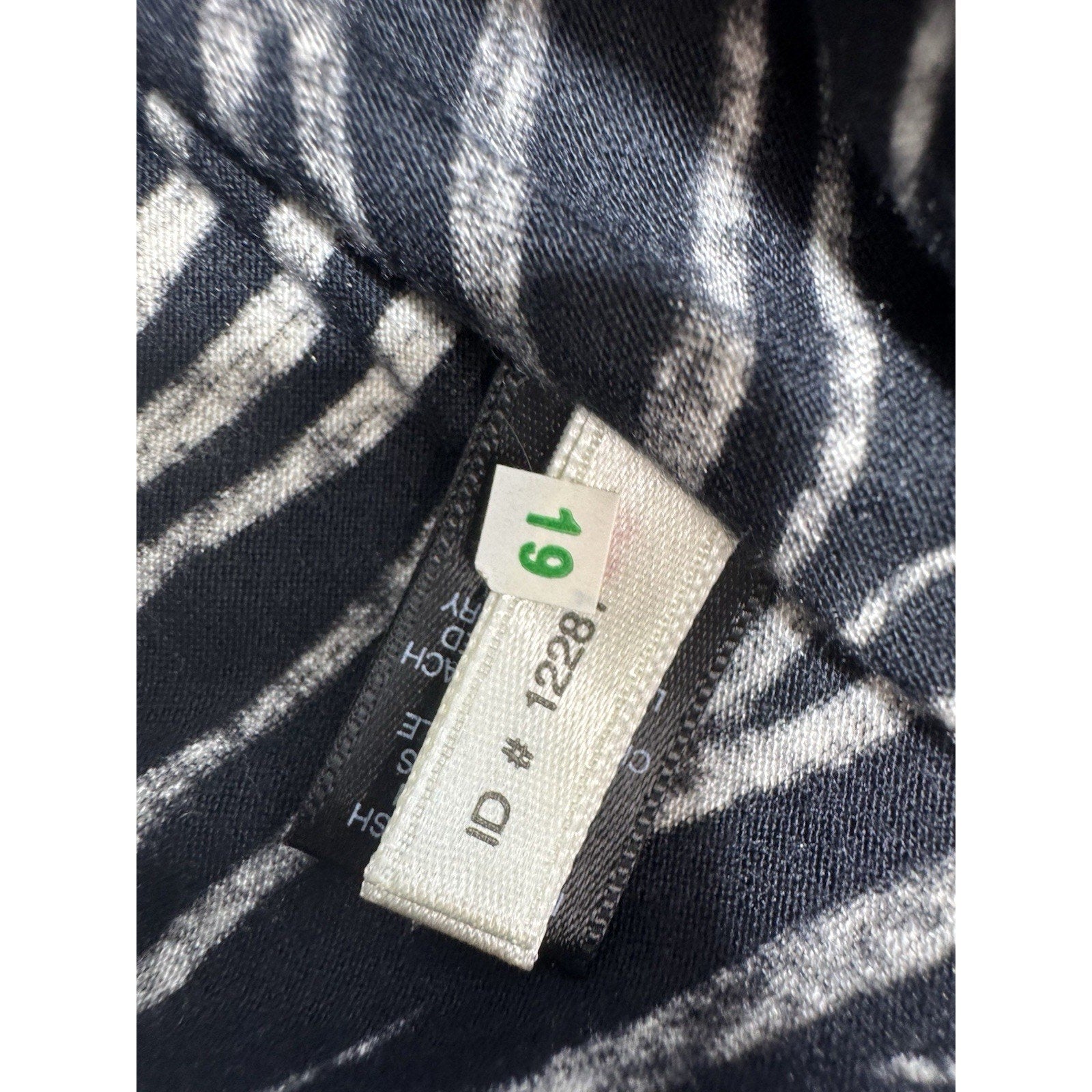 Express Zebra Print Wrap Dress Black & White Midi Dress Women’s Size Small NWT