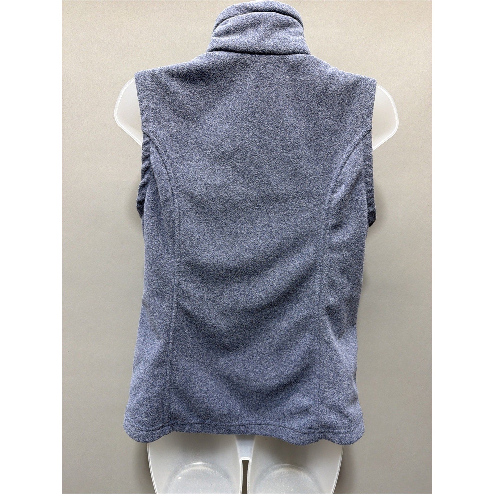 Columbia Vest Women's Small Golf Sleeveless Full Zip Outdoors Lightweight Gray