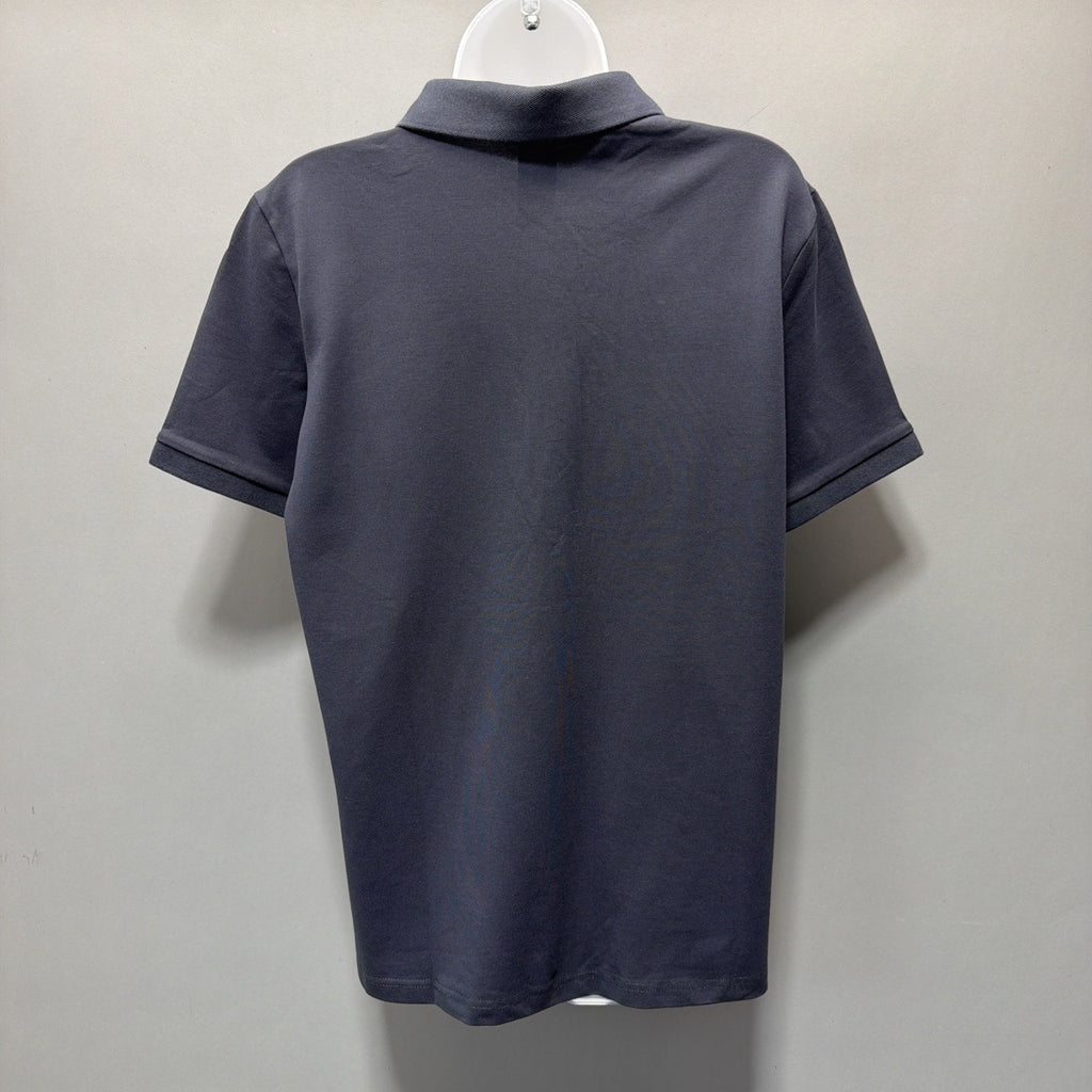 Stormtech Womens Large Ferrerra UPf 50+ Short Sleeve Dolphin Gray Polo NEW