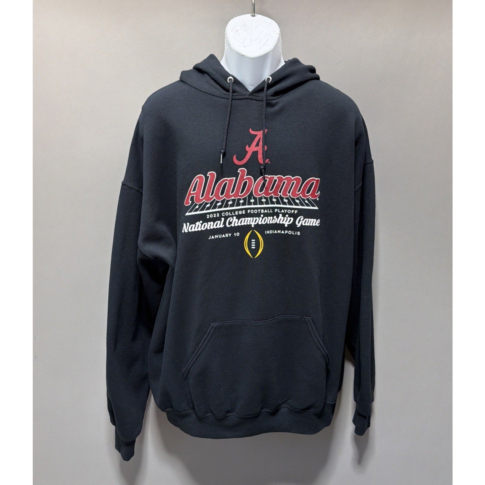 Alabama Crimson Tide National Championship 2022 2XL Sweatshirt Hoodie NCAA NWOT
