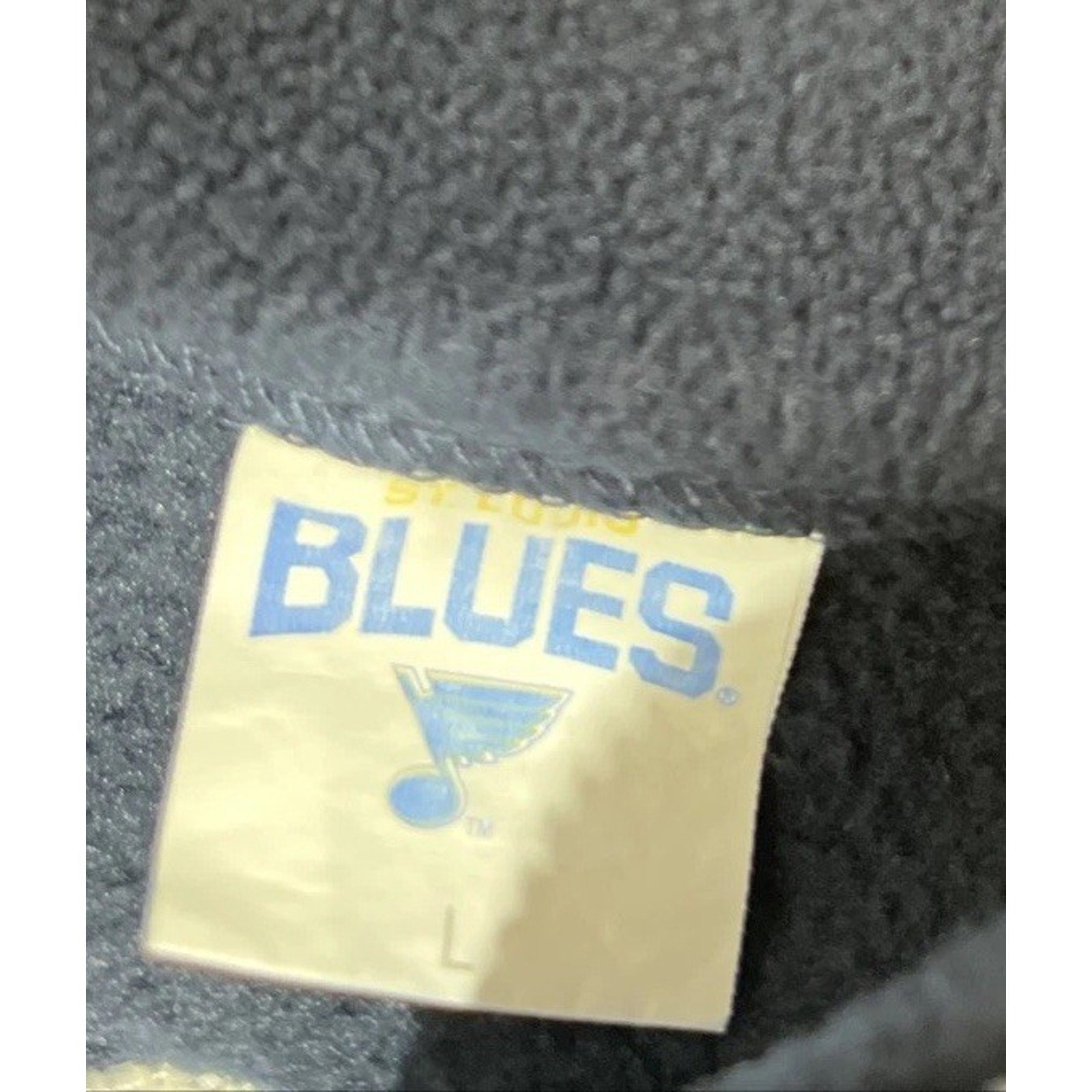 St. Louis Blues SGA Stadium Giveaway Adult Large Full Zip Sweater Vest