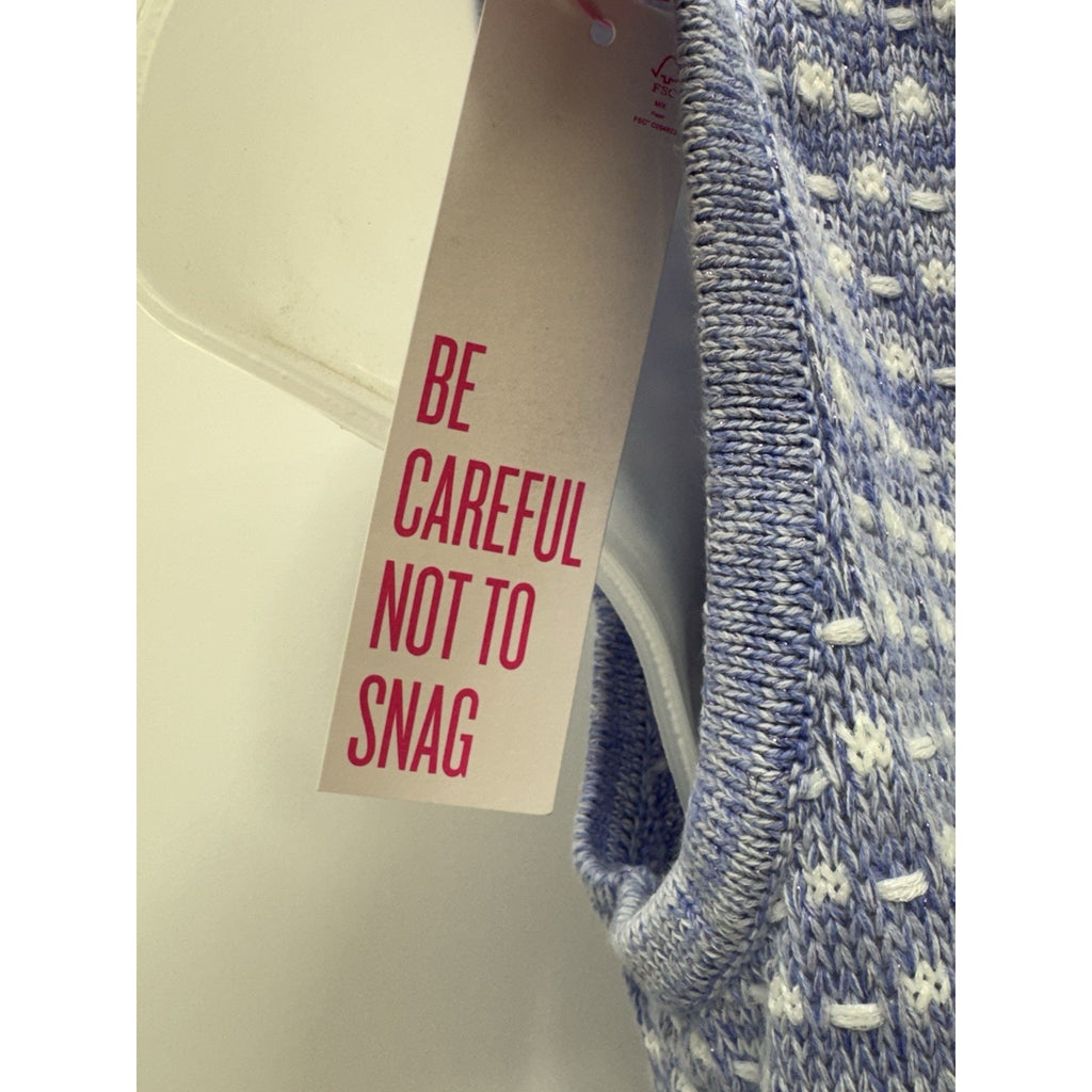 Lilly Pulitzer Carlow Sweater Dress Lark Lilac Metallic #014564 Women’s XS NWT