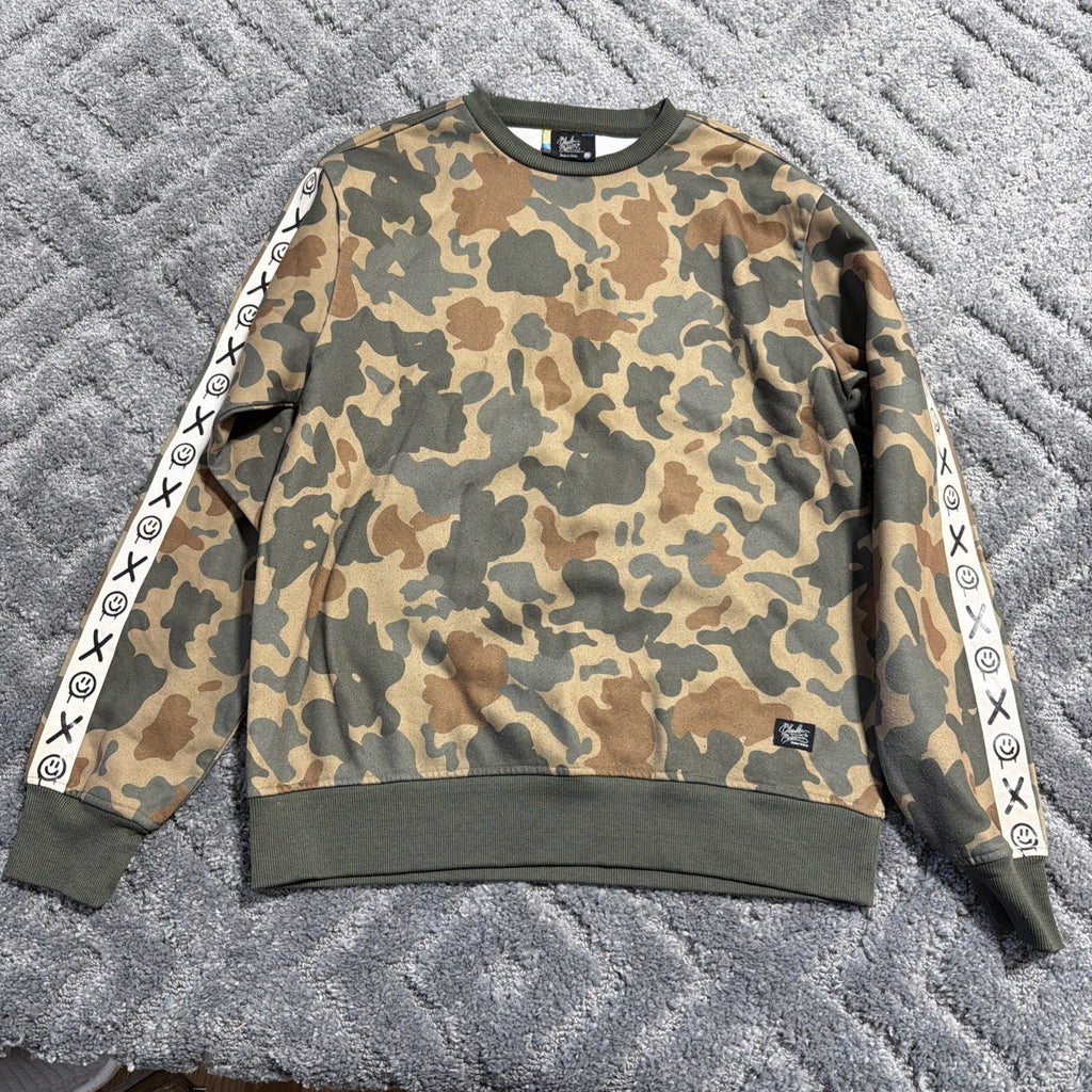 Bleecker & Mercer Camo Style Street wear Sweatshirt Size Medium
