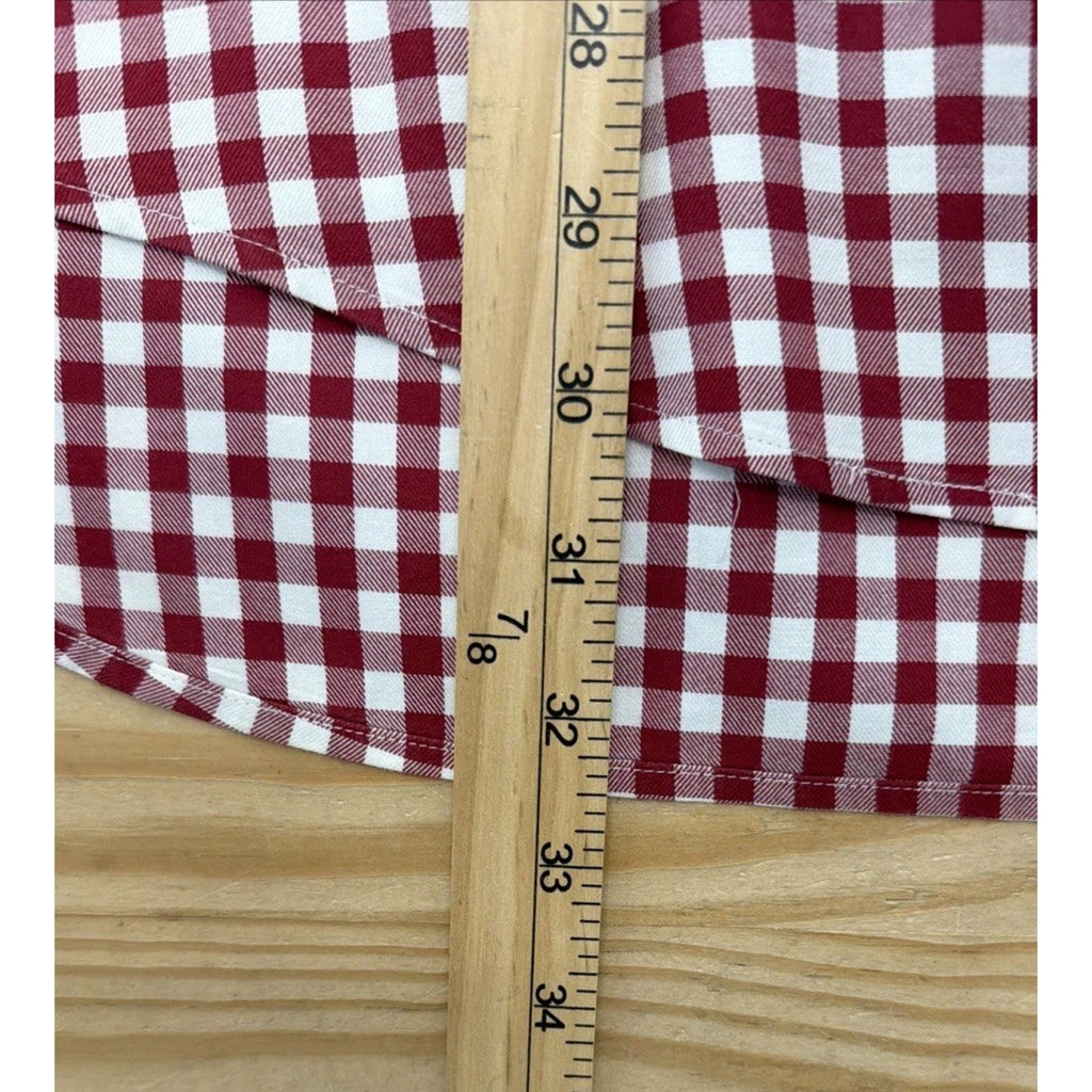 VINEYARD VINES Tucker Shirt Red Check Casual Long-Sleeve Button-Up, Men Size L