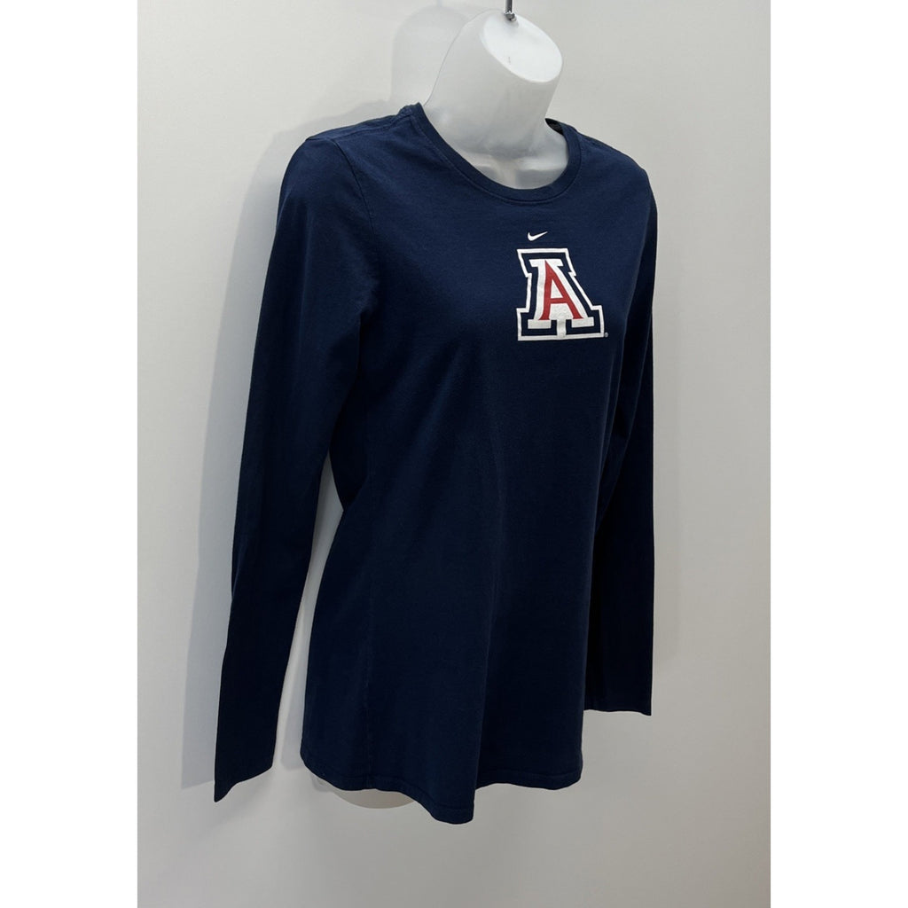 ARIZONA WILDCATS NIKE SLIM FIT - Women’s Long Sleeve Shirt Blue