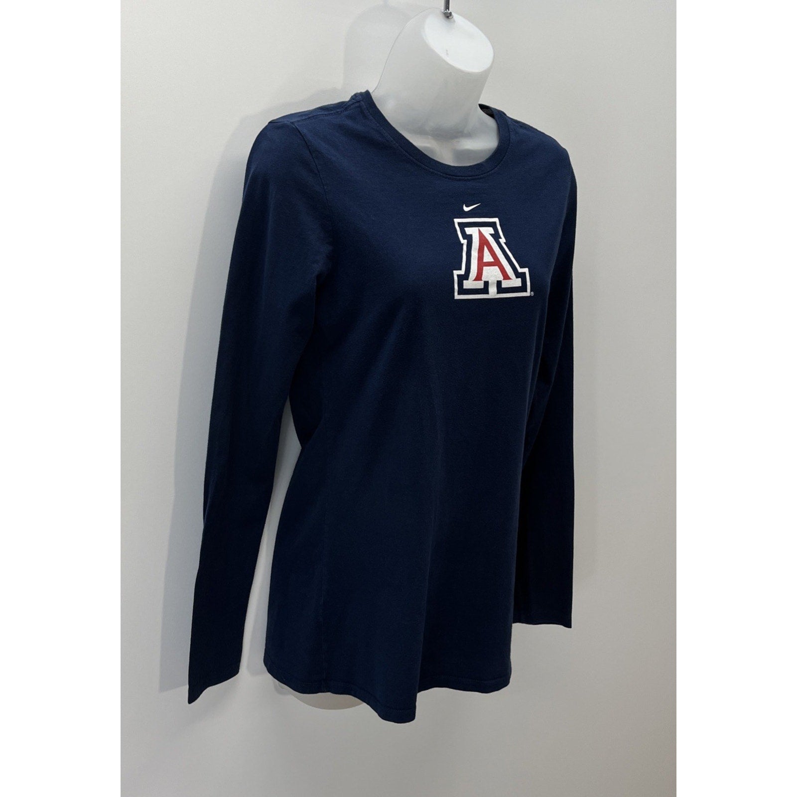 ARIZONA WILDCATS NIKE SLIM FIT - Women’s Long Sleeve Shirt Blue