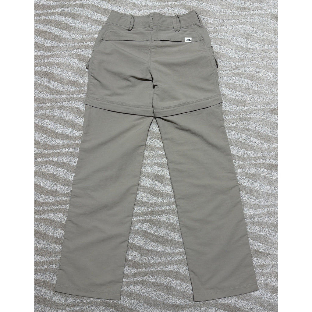 The North Face Hiking Pants Convertible Zip Off Shorts Women's 0 Excellent 27x31