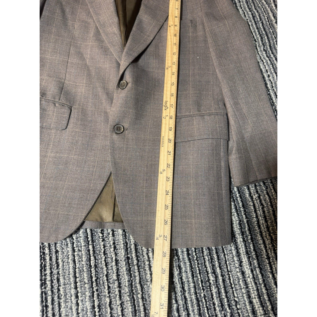 Vintage Christian Dior Jeune Homme Boys 3 Piece Suit Plaid Jacket Vest Pants