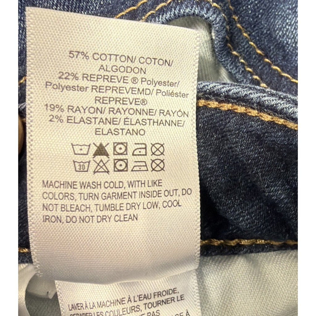 Lucky Brand Jeans Women's 10/30x27 Blue Ankle Low Rise Skinny Lolita Medium Wash