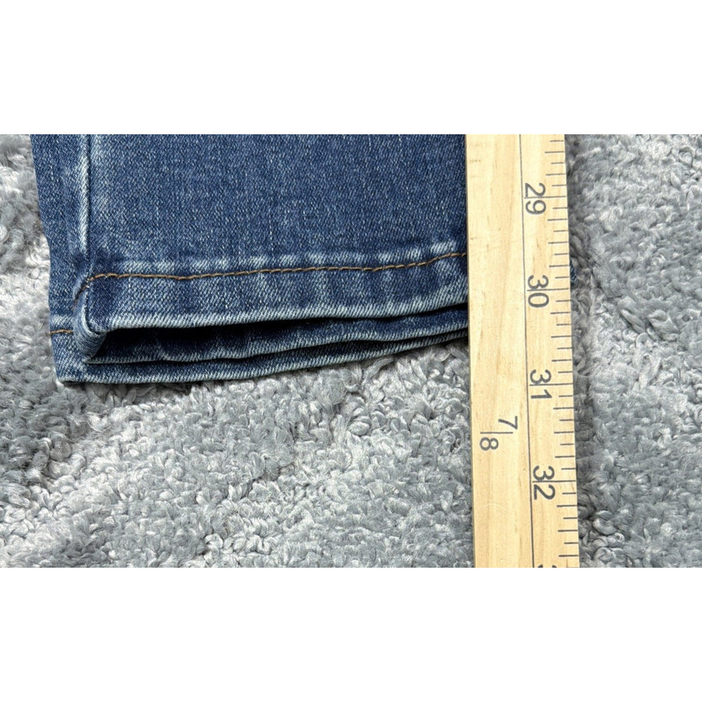 Aeropostale Super Skinny Jeans Men's 28x30 Blue Distressed Casual New With Tags