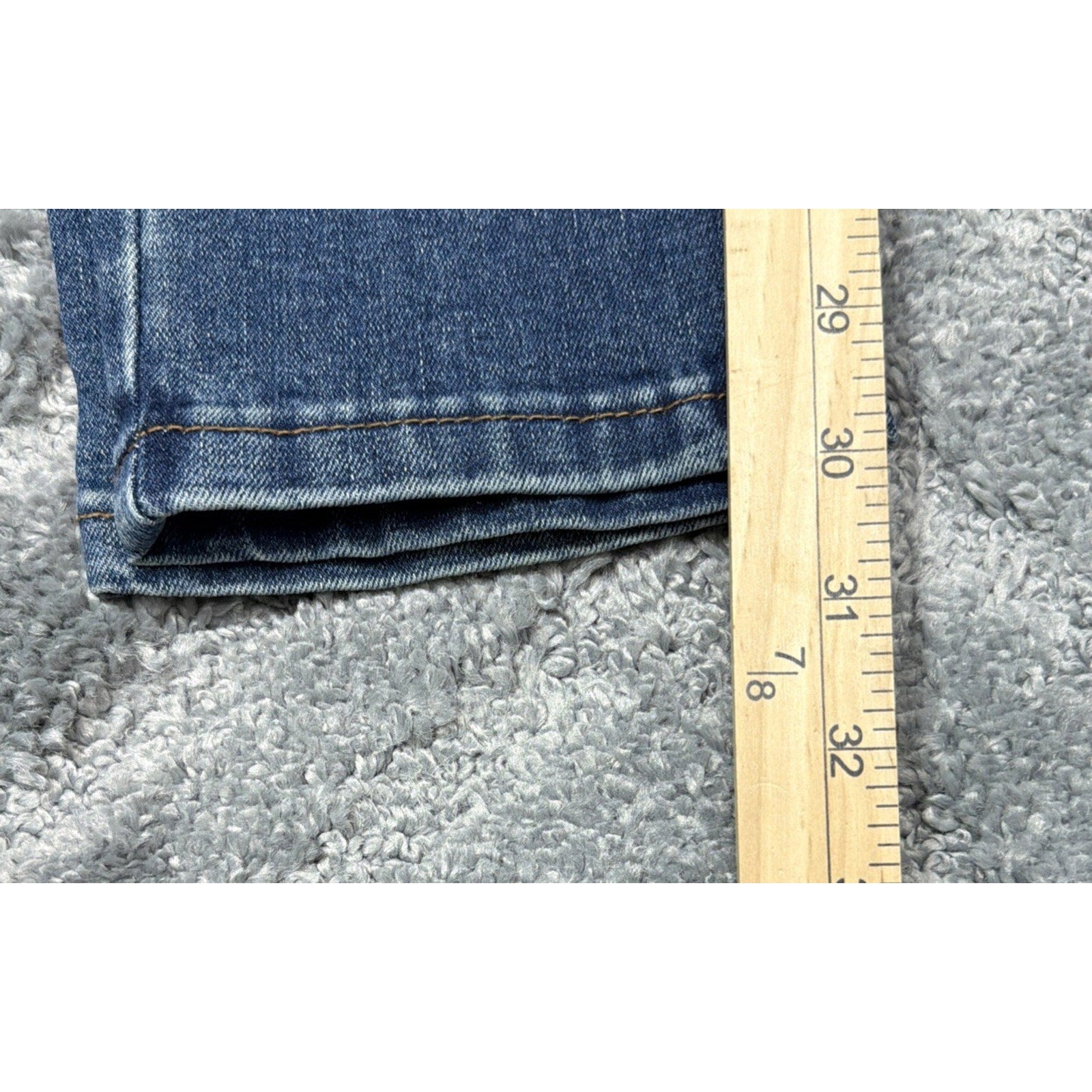 Aeropostale Super Skinny Jeans Men's 28x30 Blue Distressed Casual New With Tags