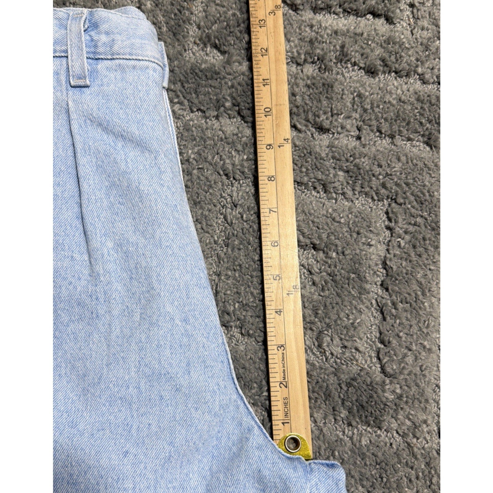 Vtg Lee Riders Loose Fit Mom High Waisted Shorts New Deadstock Made USA 12 27x7