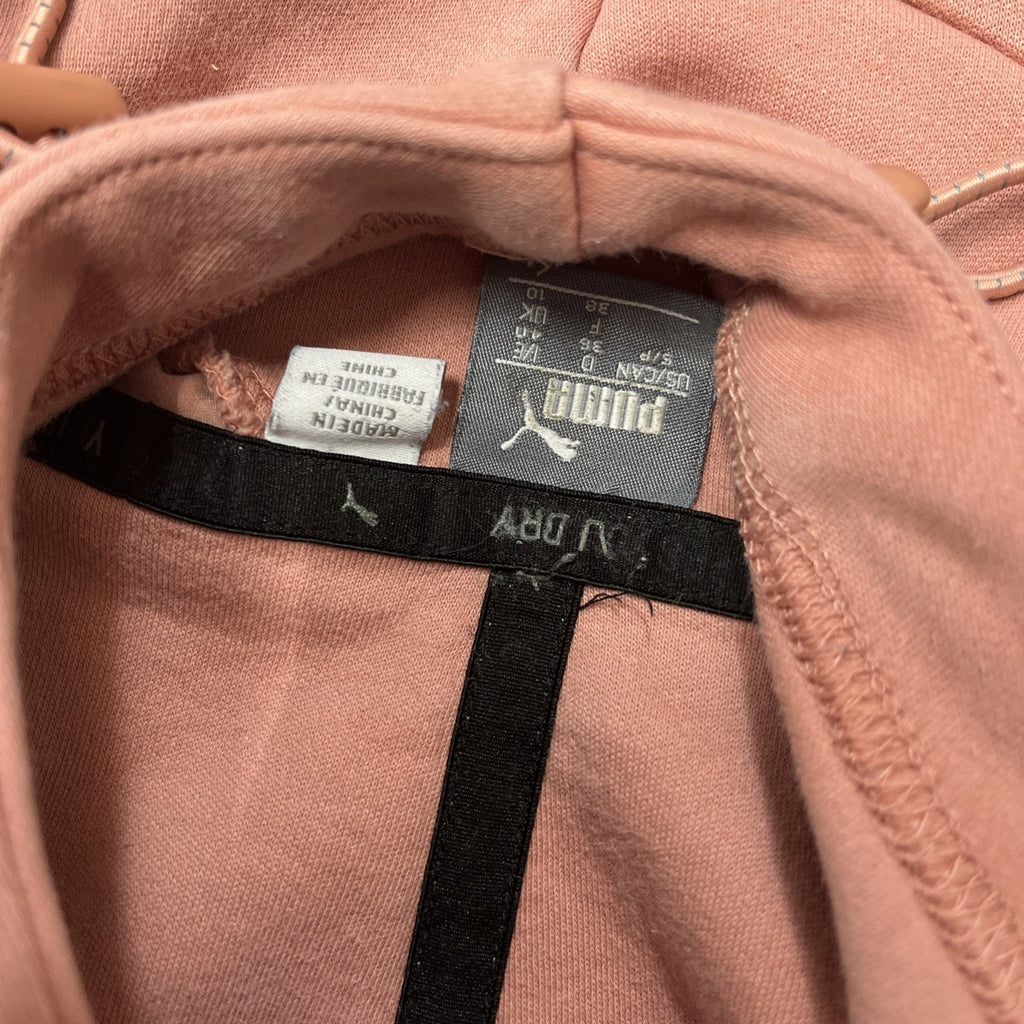 Puma Women's Pullover Hoodie Dry Cell Evostripe Coral S