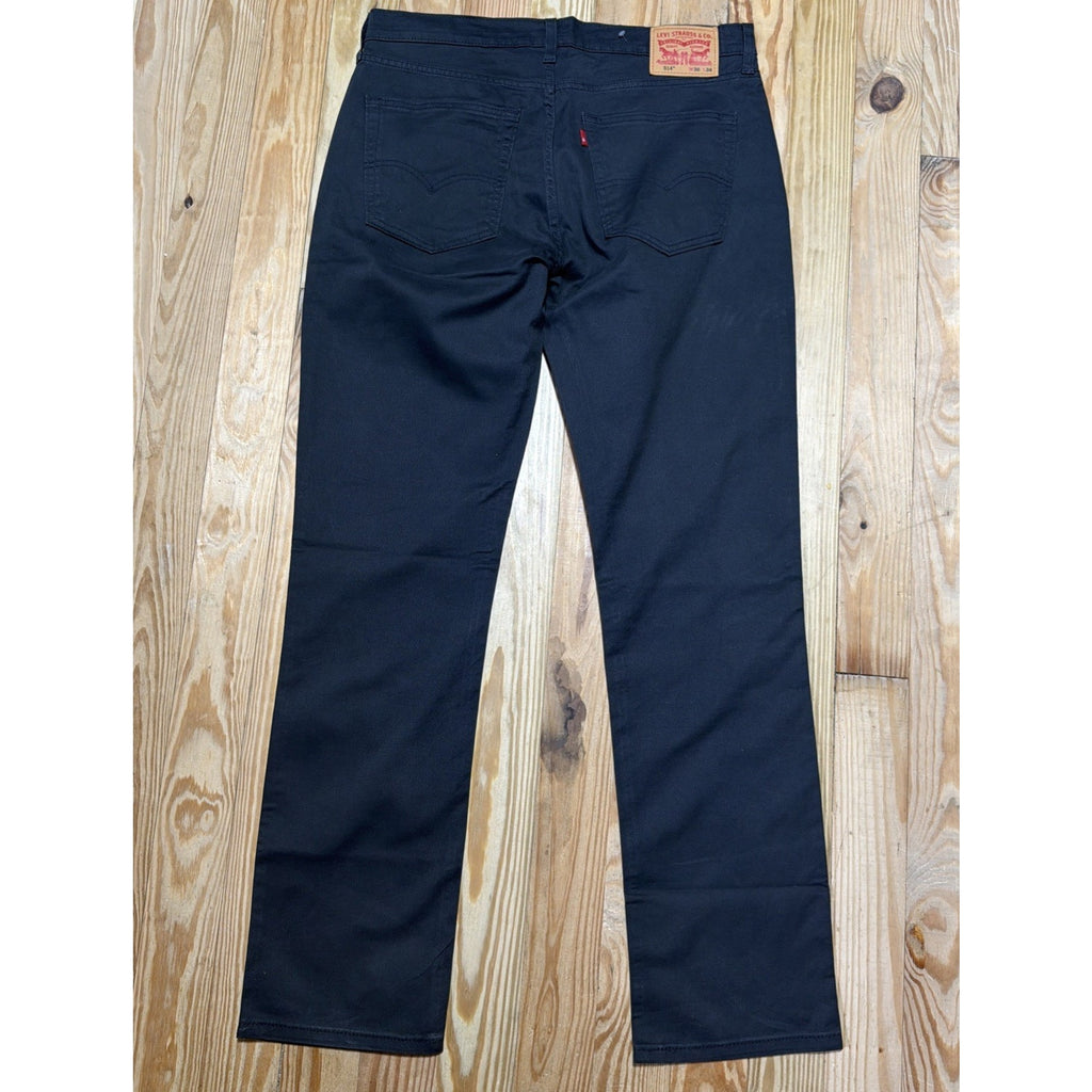 Levis 541 Athletic Taper Stretch Mens Jeans Dark Gray 36x34 New W Tags