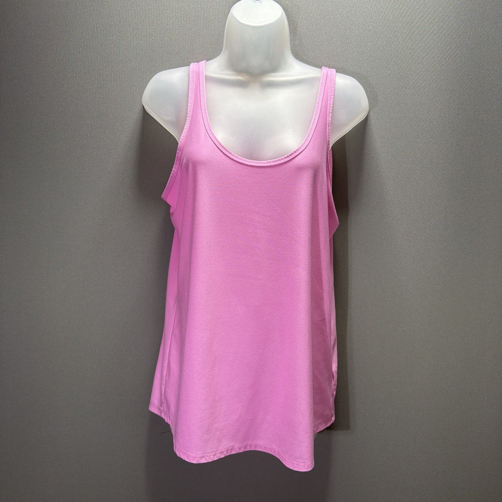 NO BOUNDARIES SUPERSOFT PINK SCOOP Stretch Knit TANK SZ XXL NWOT