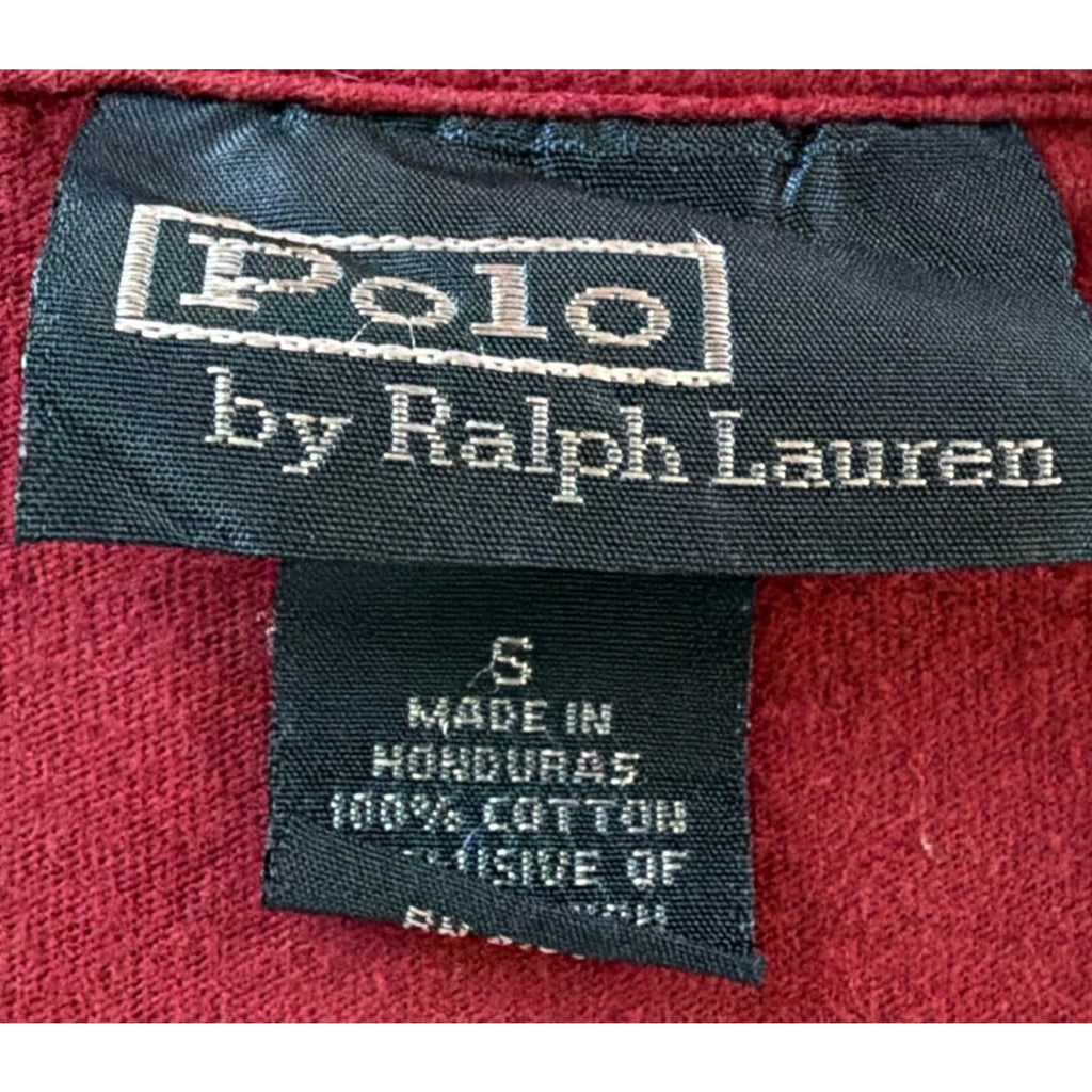 Polo Ralph Lauren Men’s Red Blue Pony T-Shirt Size Small Pullover Tee