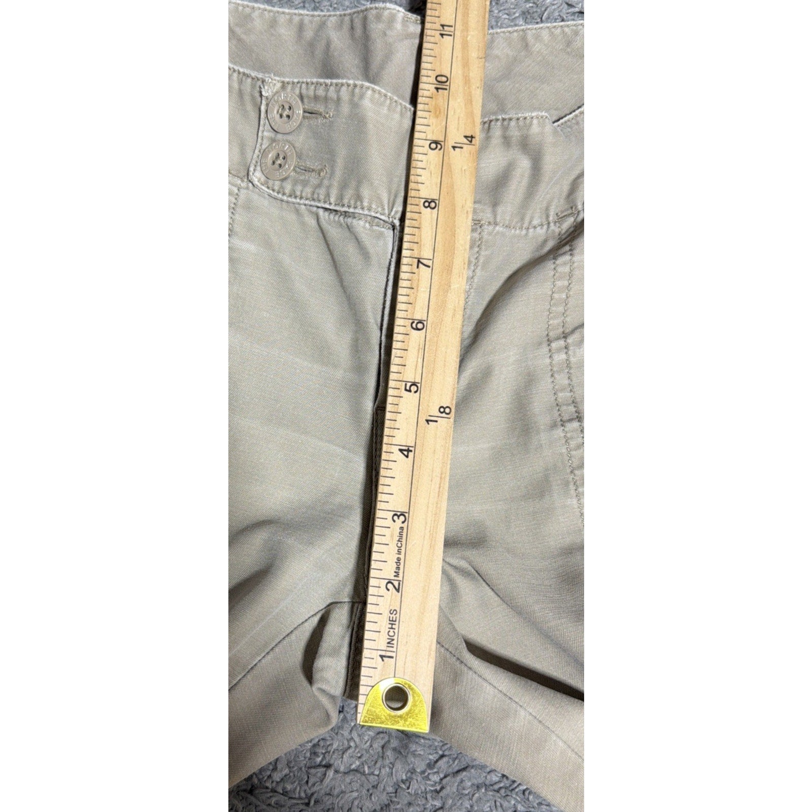 The North Face Libra Cargo Pants Women's 6 Convertible AV2U Beige Khaki