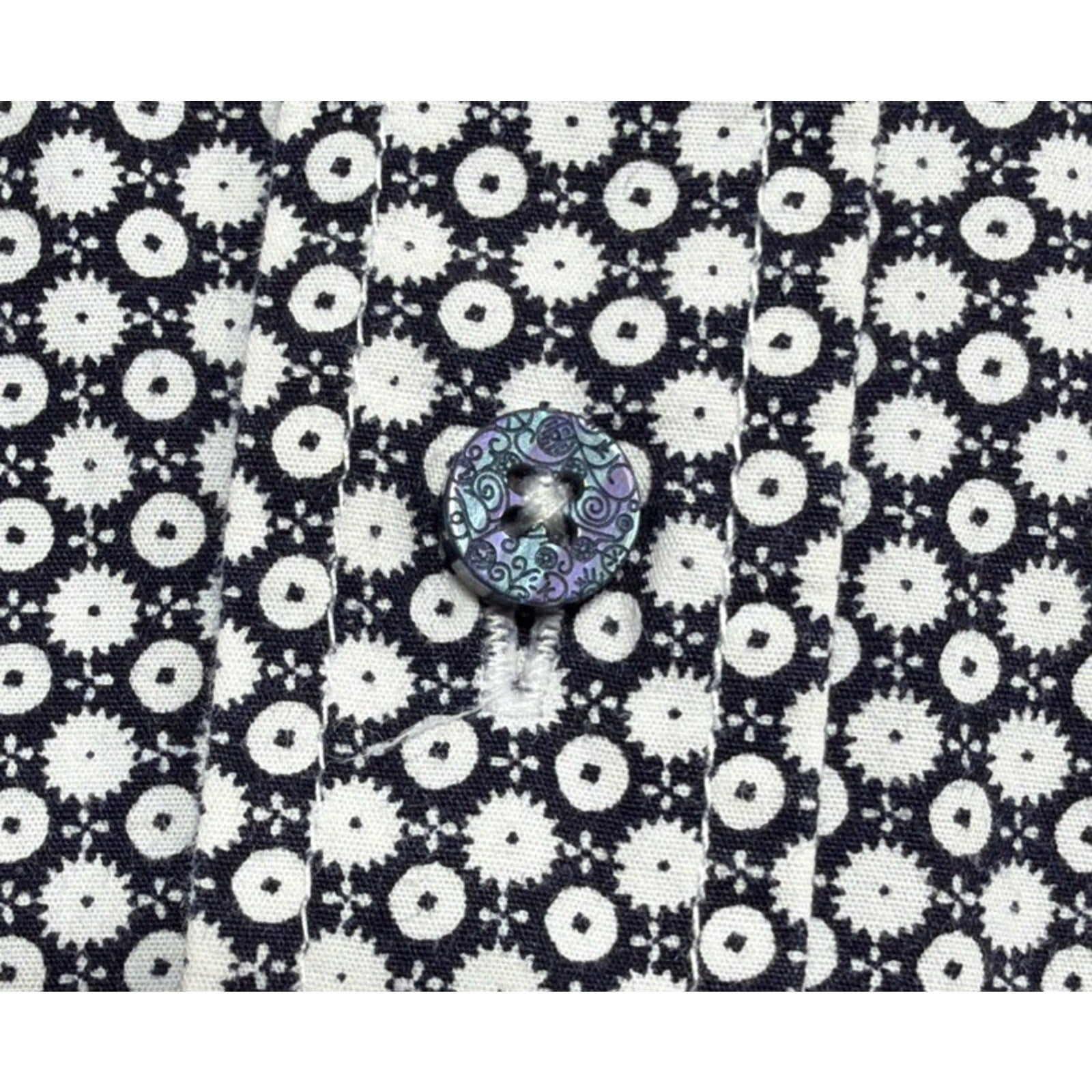 1 Like No Other London Mens Size 17 Long Sleeve Iridescent Button Up Dress Shirt