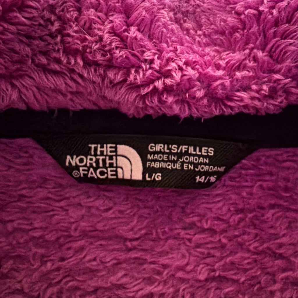 THE NORTH FACE GIRLS LARGE 14-16 OSOLITA FULL ZIP JACKET SWEET VIOLET