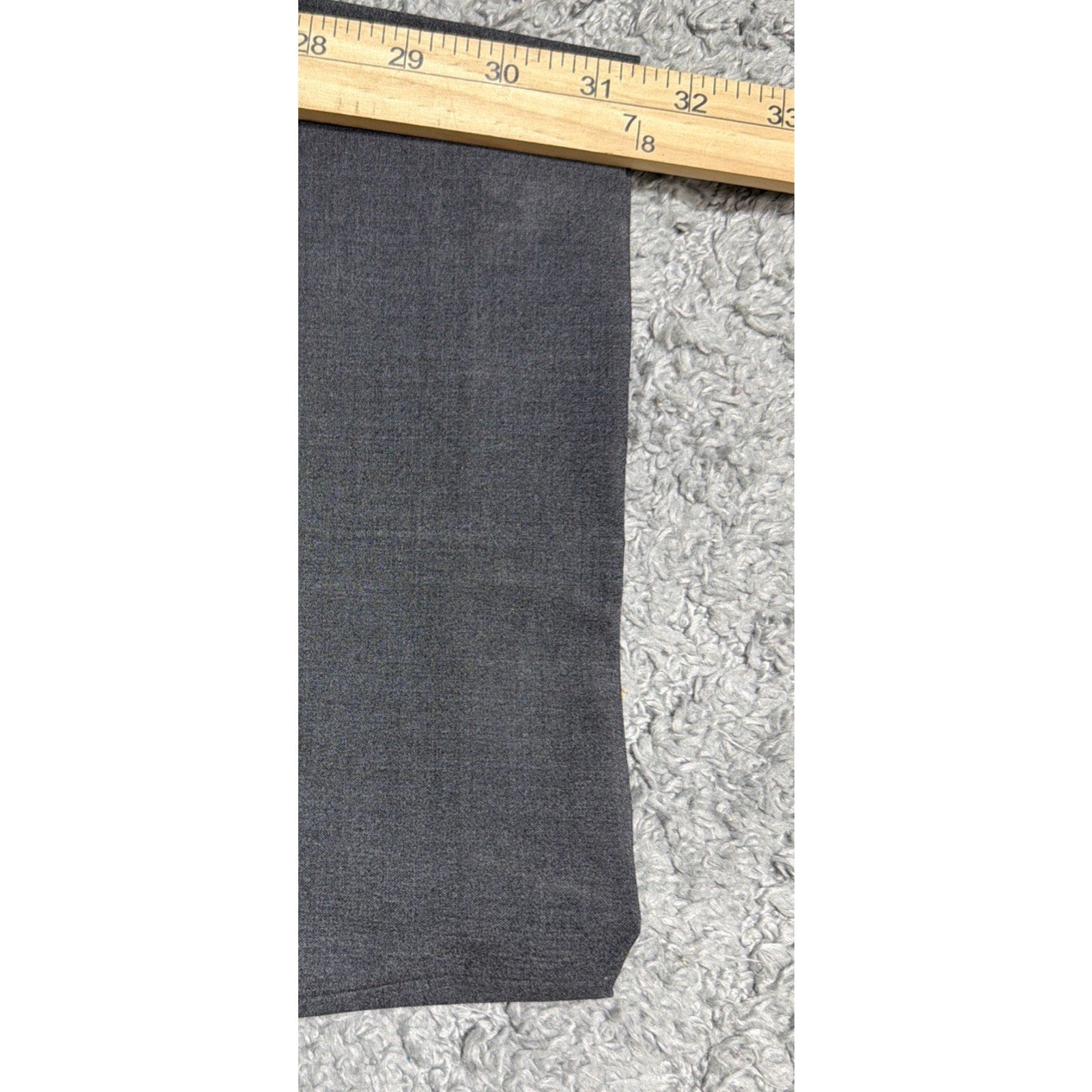 Calvin Klein Womens Size 24W Gray Traditional Fit Dress Pants 31" Inseam NWT $99