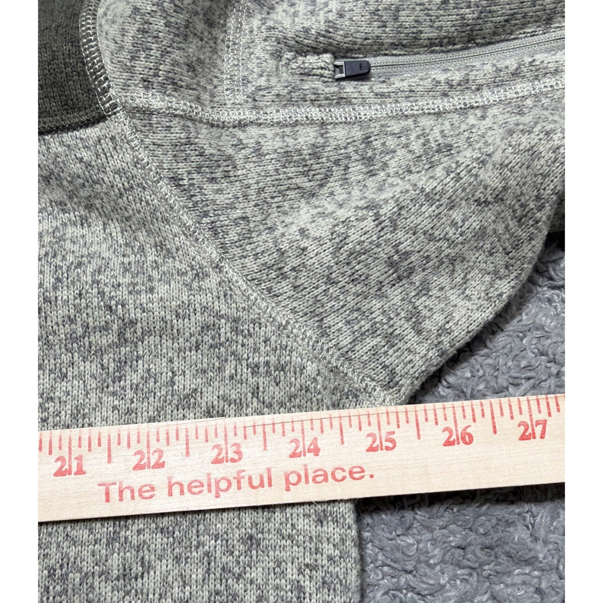 THE NORTH FACE Mens XL Gordon Lyons Fleece 1/4 Zip Pullover Outdoor Hiking Trail