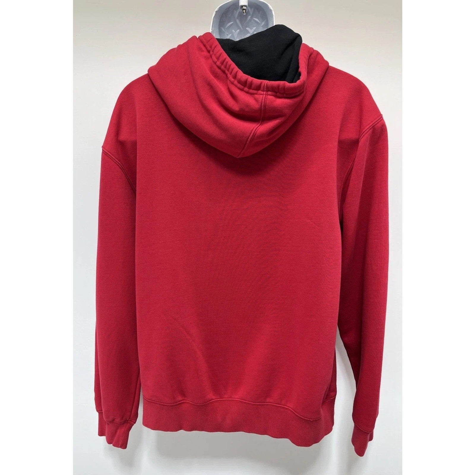 Men's Colosseum Texas Tech Red Raiders Red Pullover Hoodie Size Large