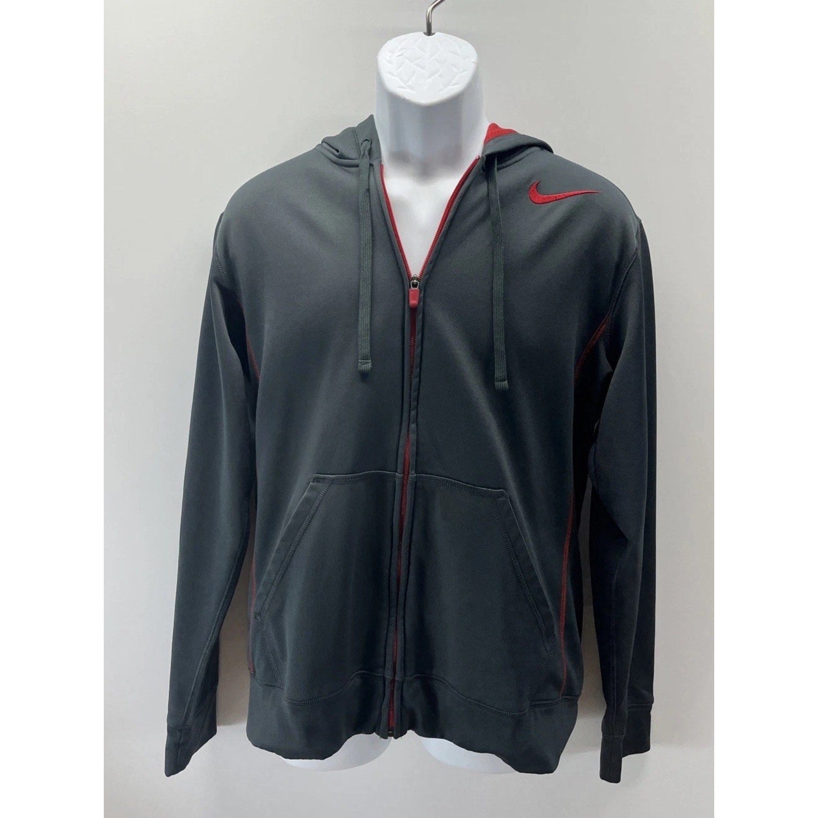 Nike Men's Training Therma Full Zip Hoodie Black Size M