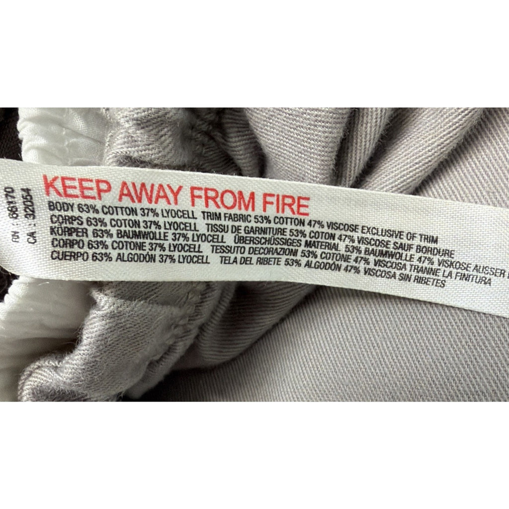 Anthropologie Daily Practice Parachute Pants Womens M Beige Wide Leg Baggy