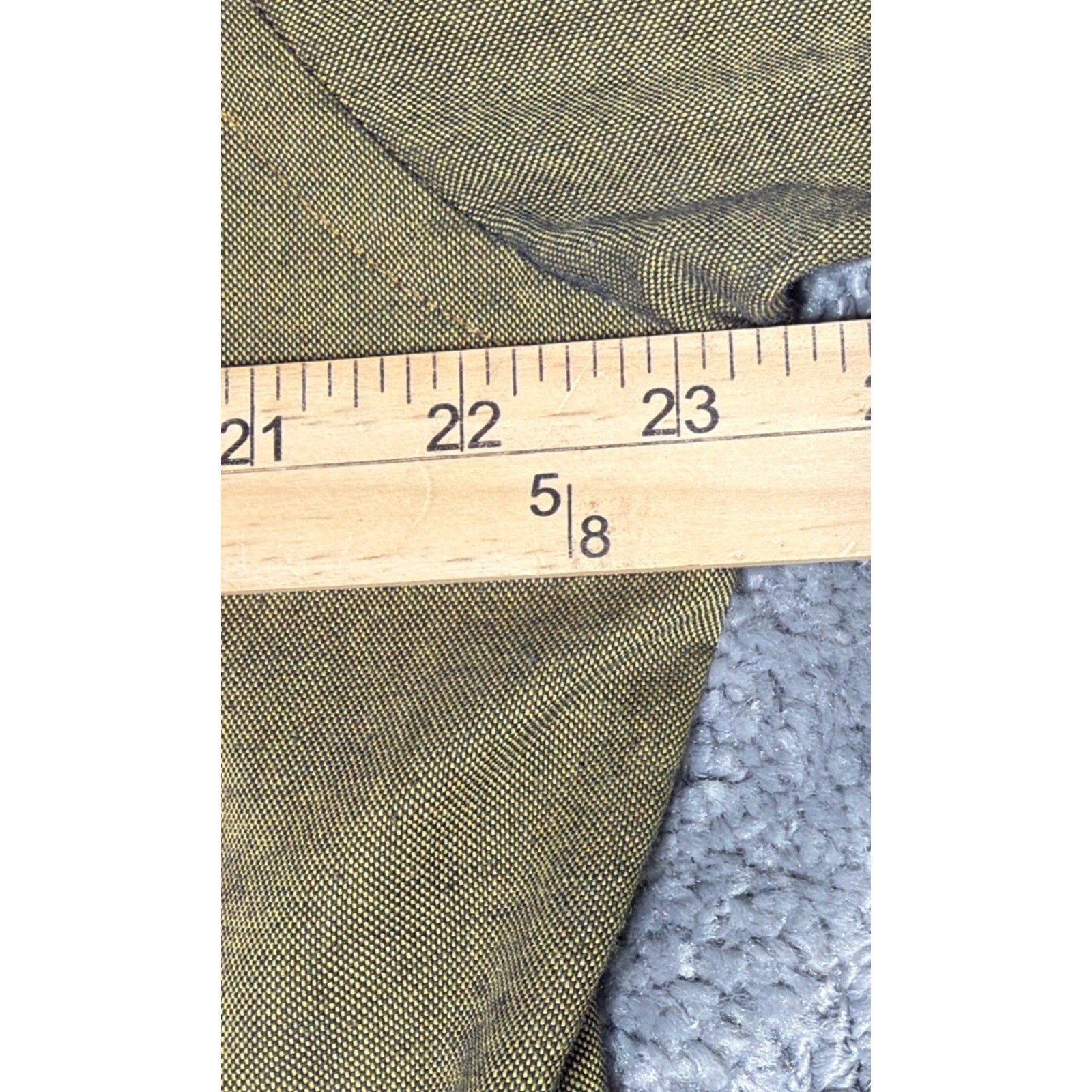 Vintage Sutter & Grant men's Green button up shirt Single Stitch Made USA L 90s