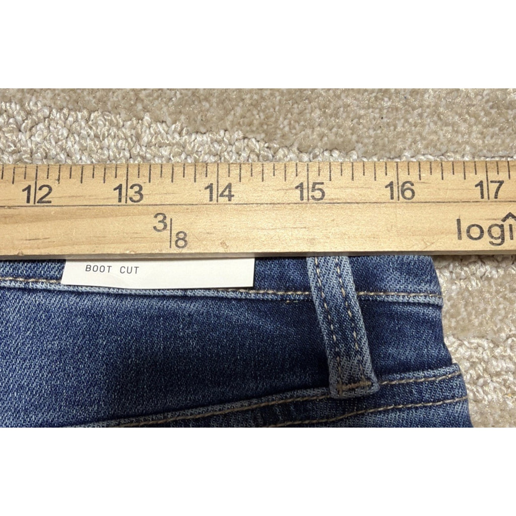 Lovervet By Vervet Jeans Women’s 32/15 Bootcut Med Wash NWT Stretch