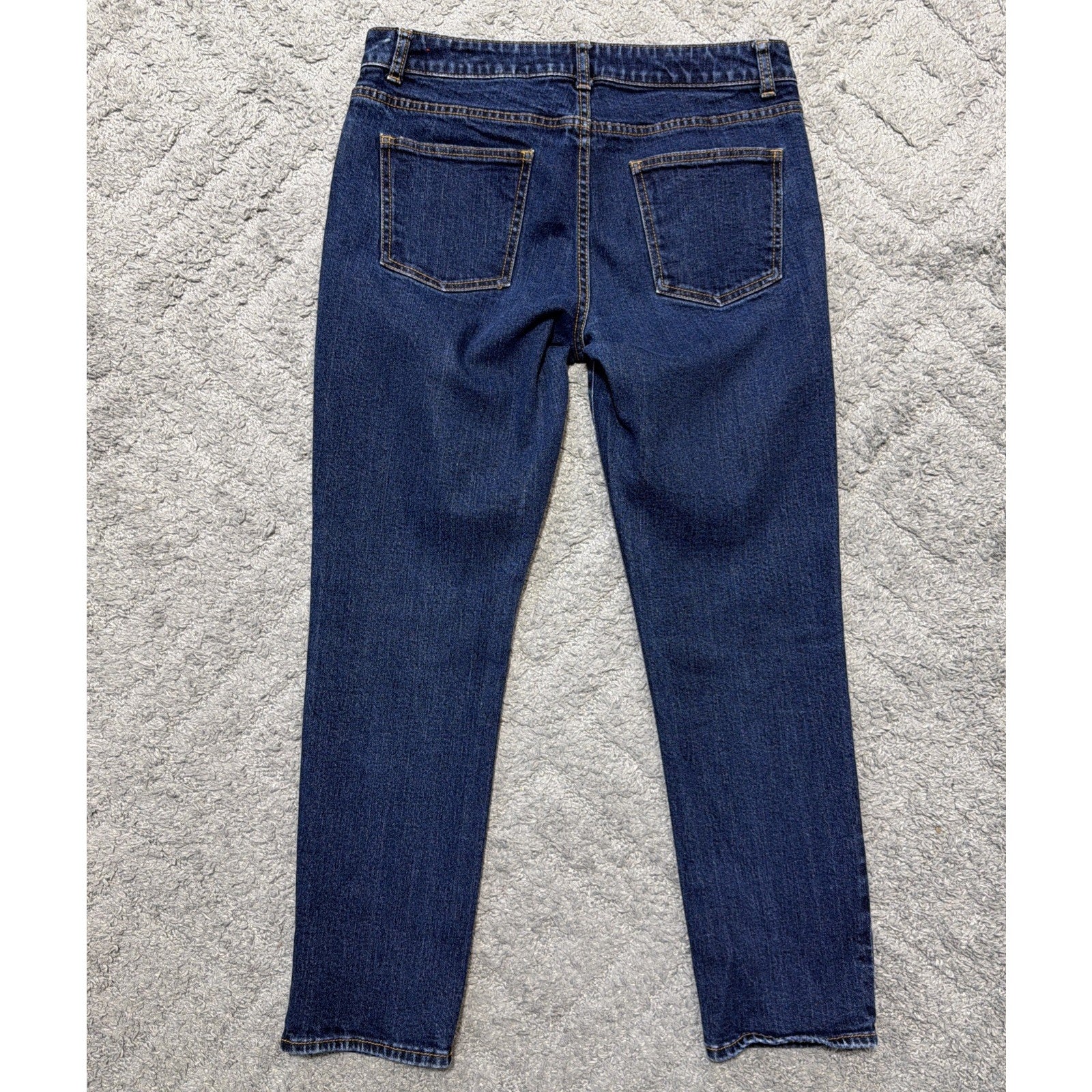 Talbots Women Signature Slim Ankle Jeans Dark Wash Blue Size 10/30