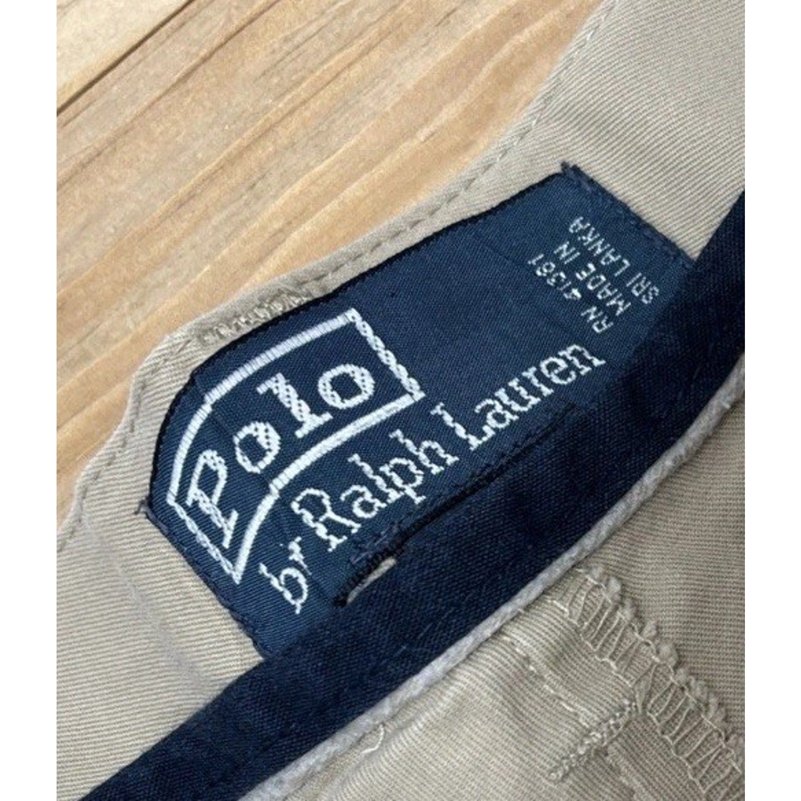 Ralph Lauren Polo Chino Classic Fit Biege Mens Shorts 36x 9