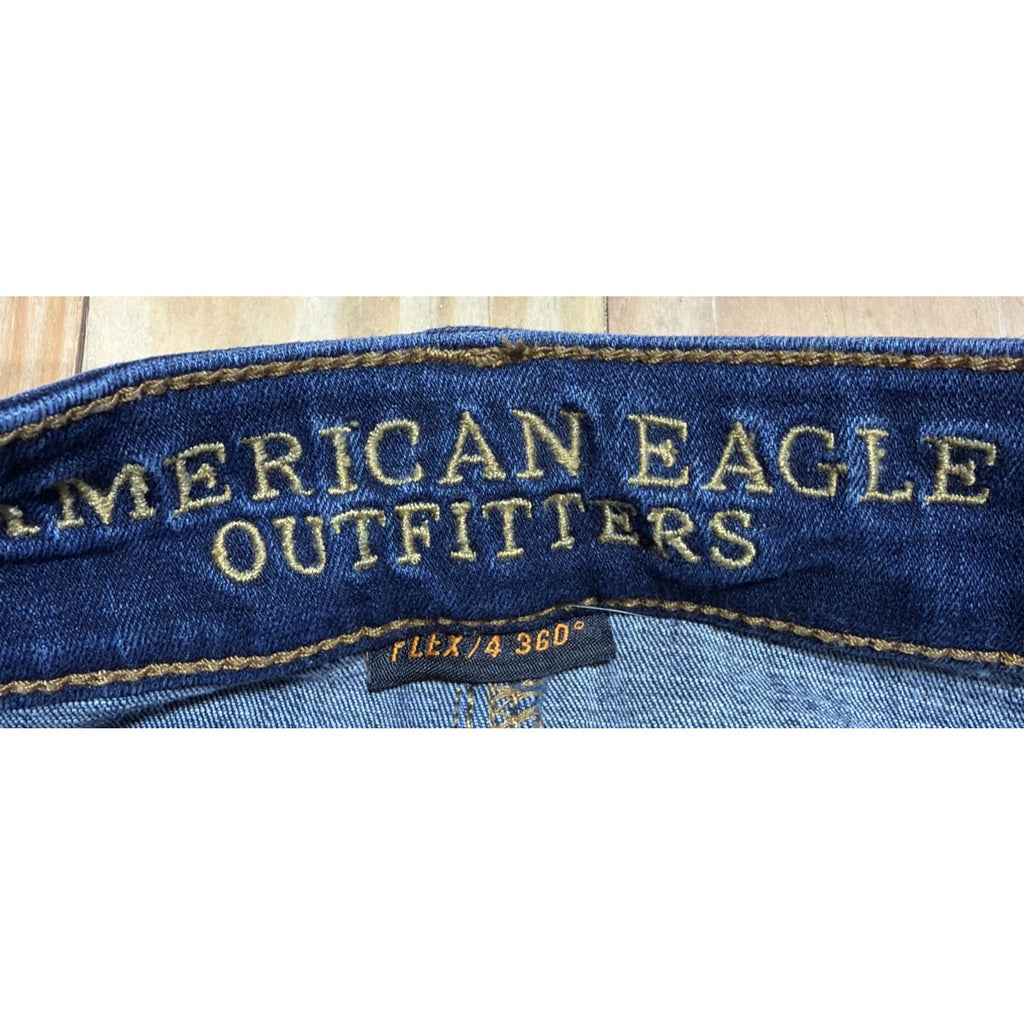 American Eagle Outfitters Flex/4 360 Slim Straight 29x32 Men’s Blue Jeans Denim