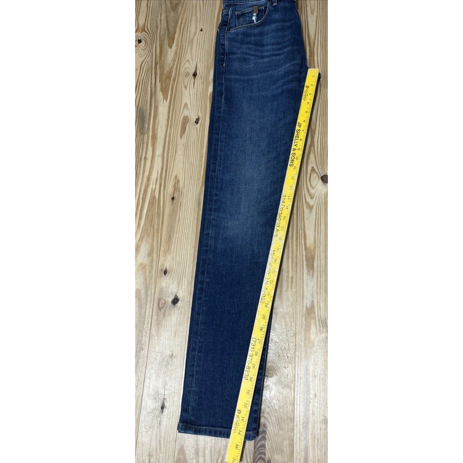 Johnnie O Jeans Mens 30x34 Blue Barlow Straight Leg Dark Denim NWT
