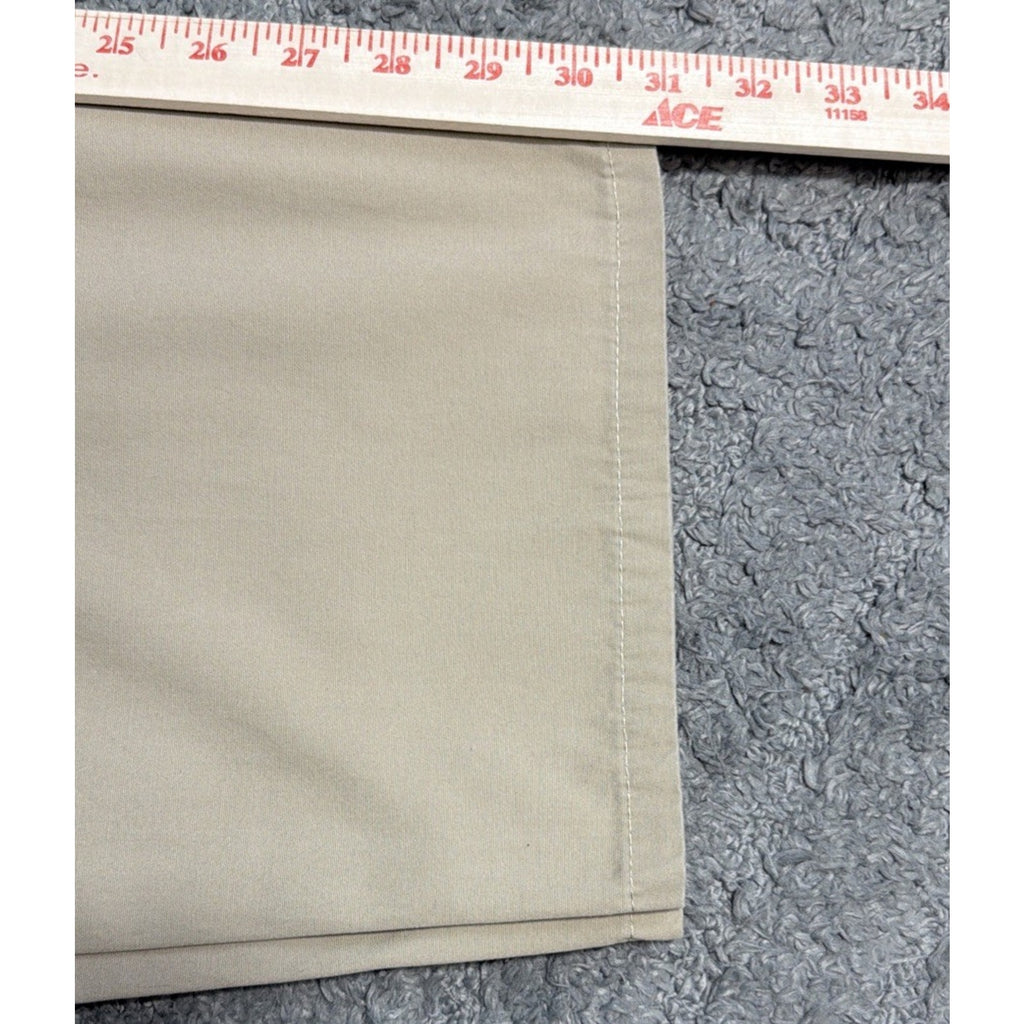 Orvis Cargo Pants Mens 42 Khaki Cotton Hiking Utility Outdoor Workwear Pockets