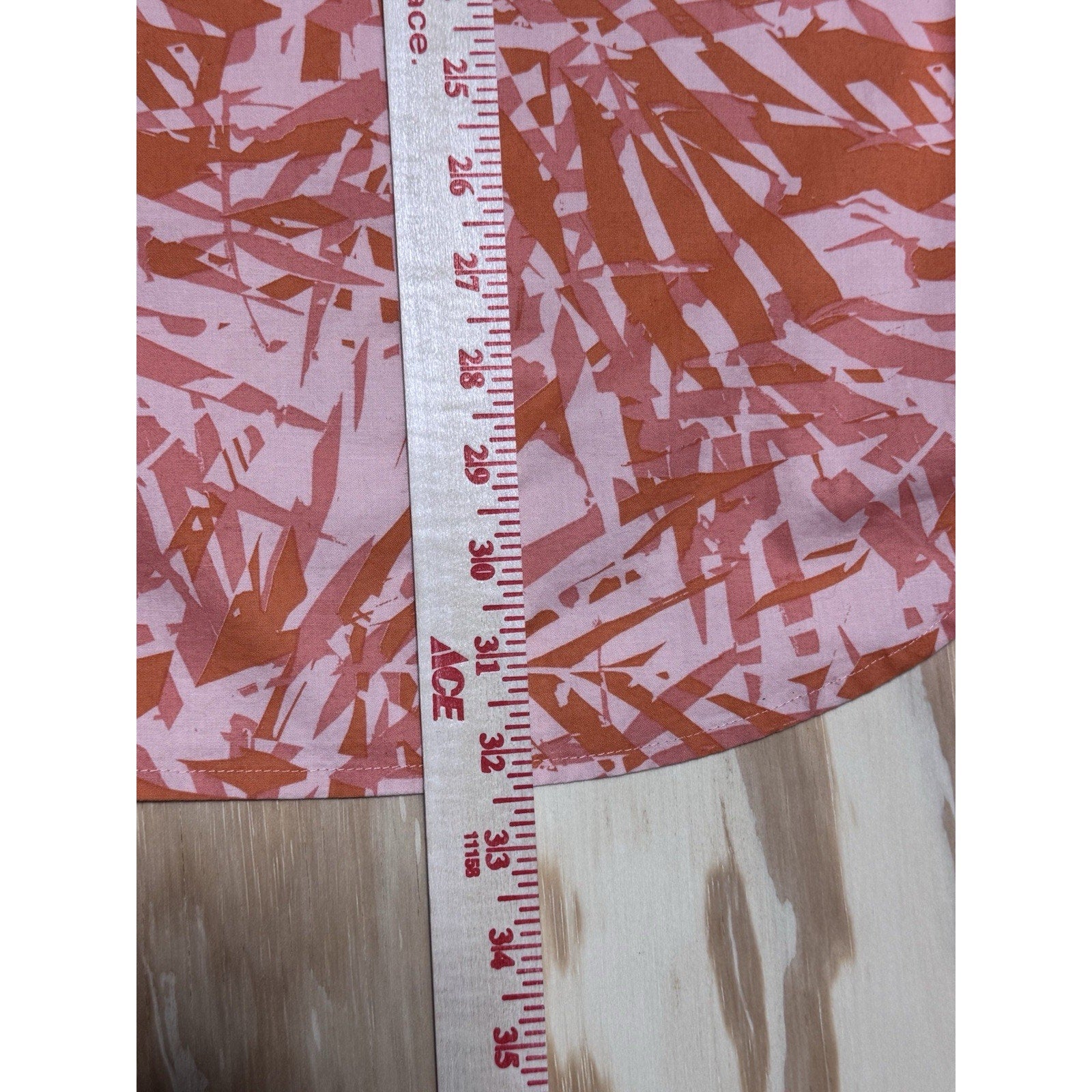 Columbia PFG Button Up Shirt Mens XXL Orange Print Short Sleeve Fishing