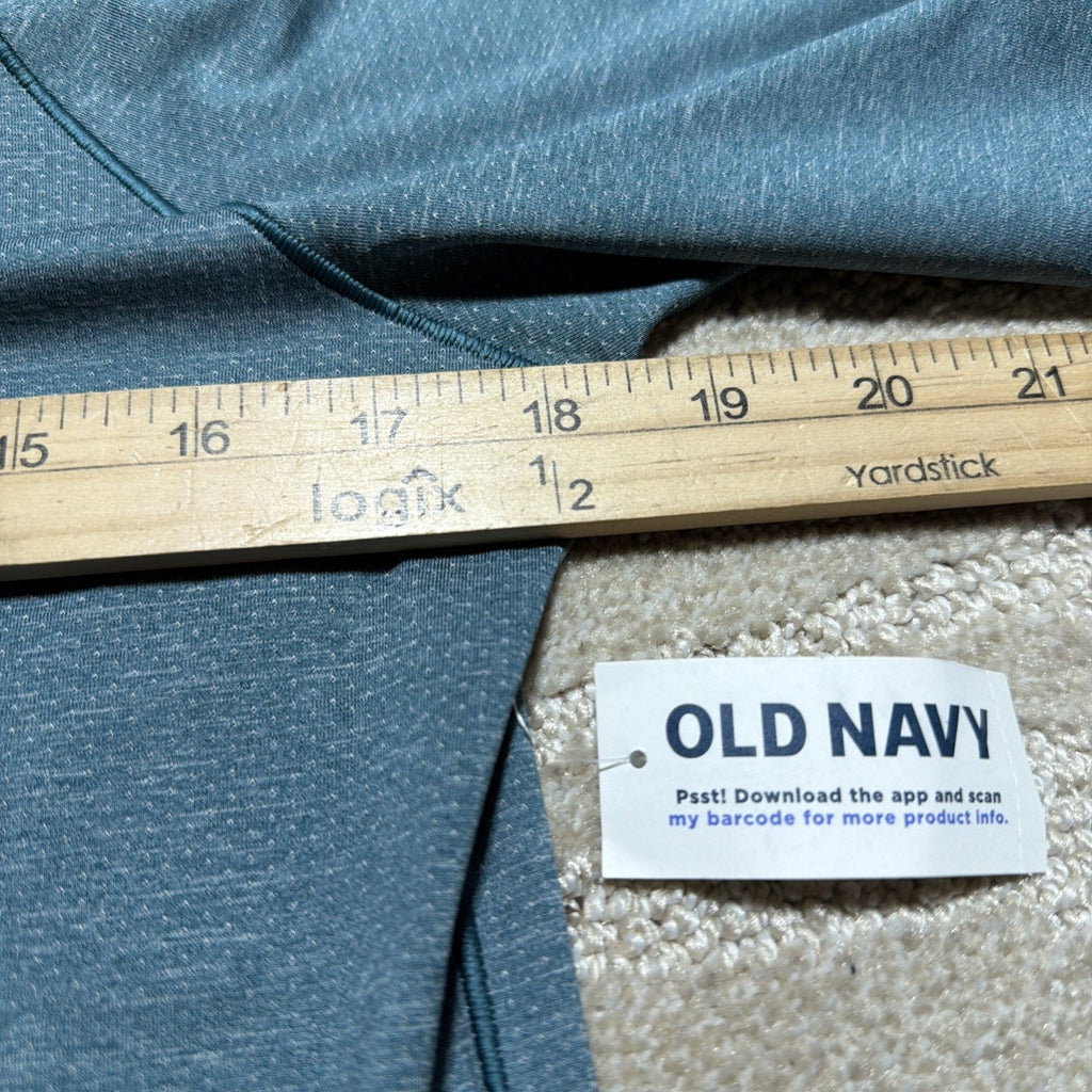 Old Navy T Shirt Teen Boy 14-16 Blue Go-Dry Cool NWT Stretch