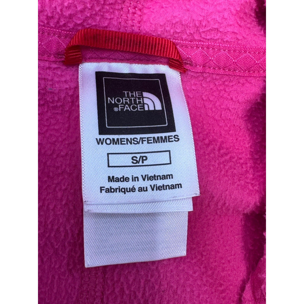 The North Face Pocket Hoodie Jacket Yoga Pilates Fleece Hot Pink Women’s Small